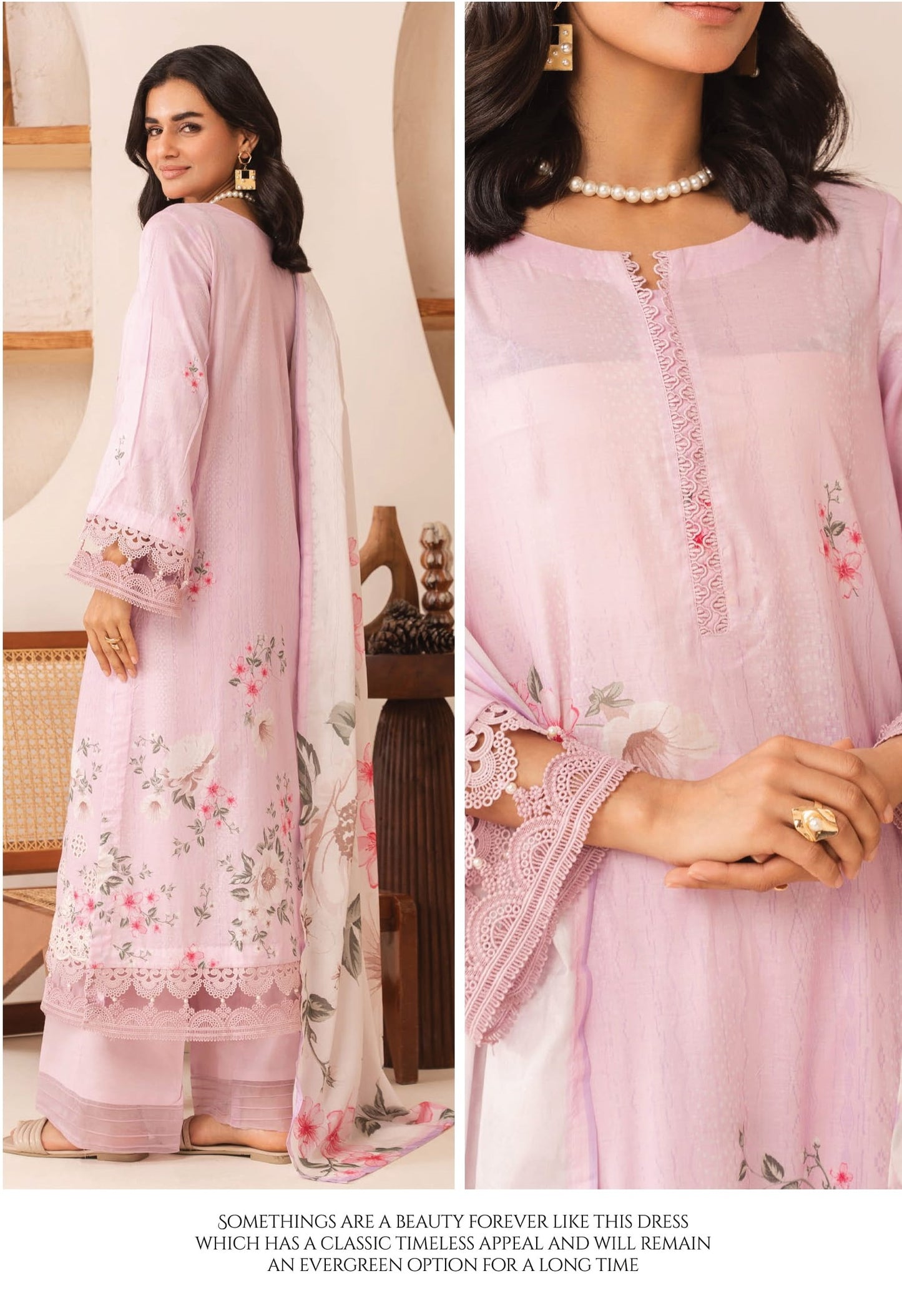 Lawn Embroidered Suit H25JH405