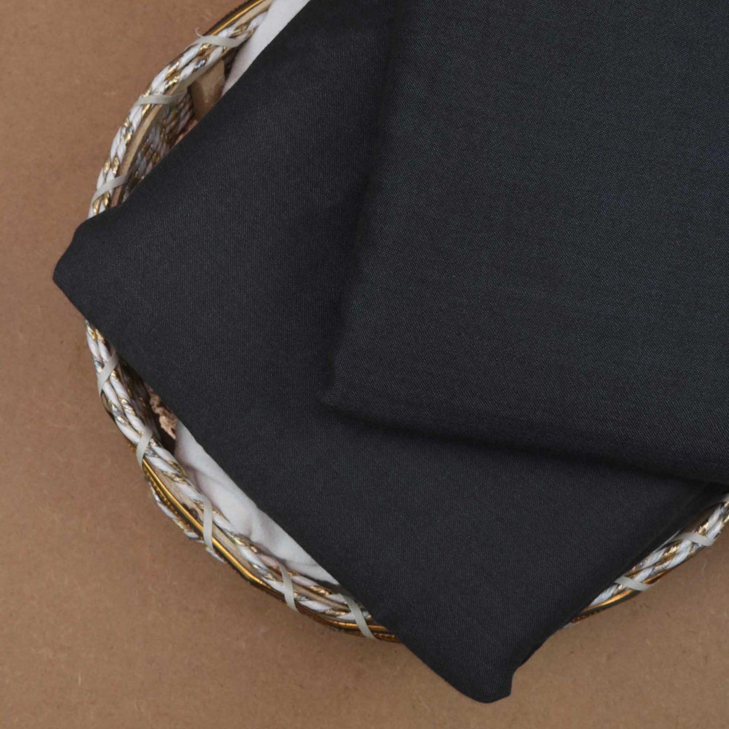Marina Peach Leather PW Dark Gray - Shirt Piece