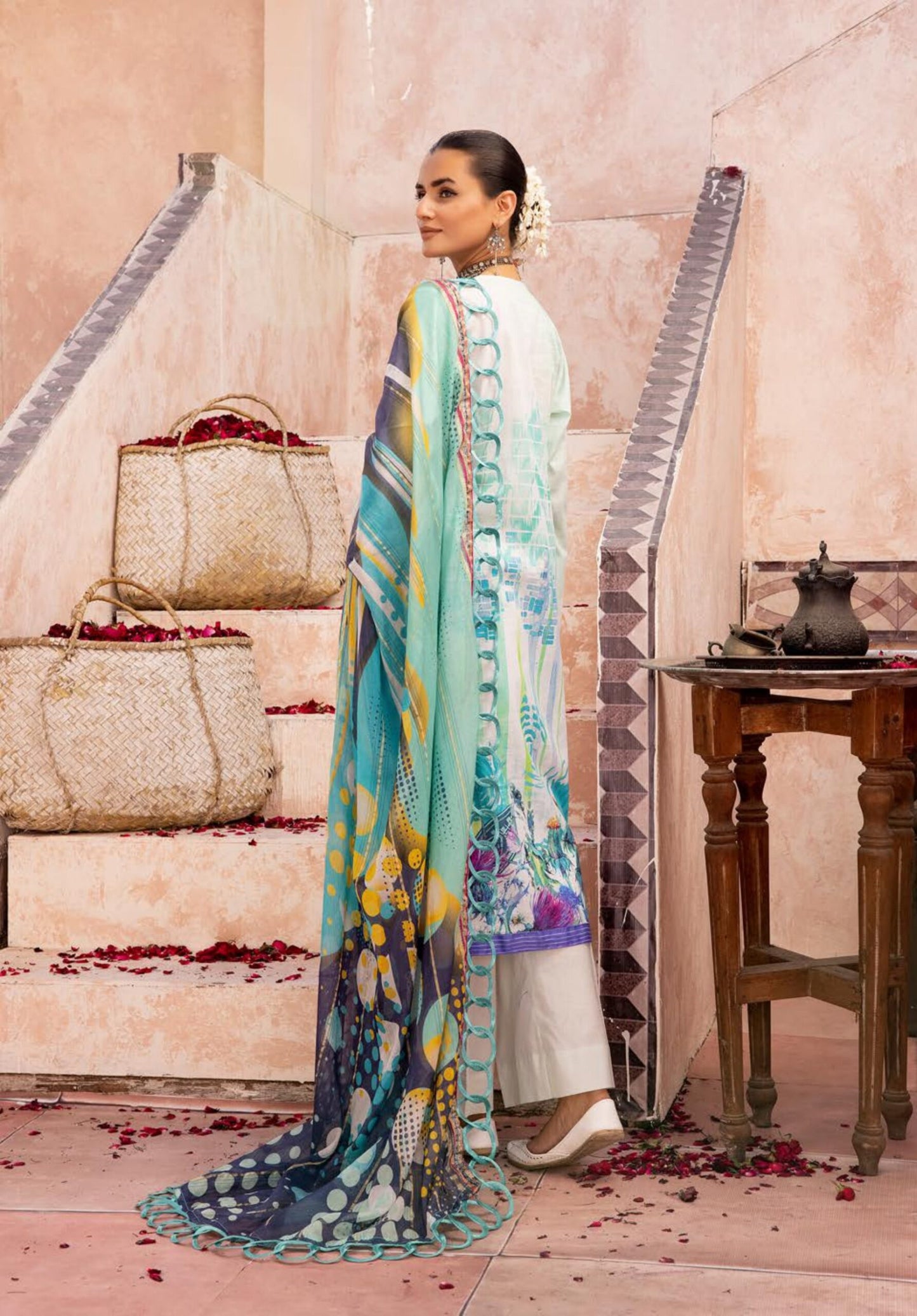 3Piece - Printed Lawn Suit POP ART GJPA2402A32