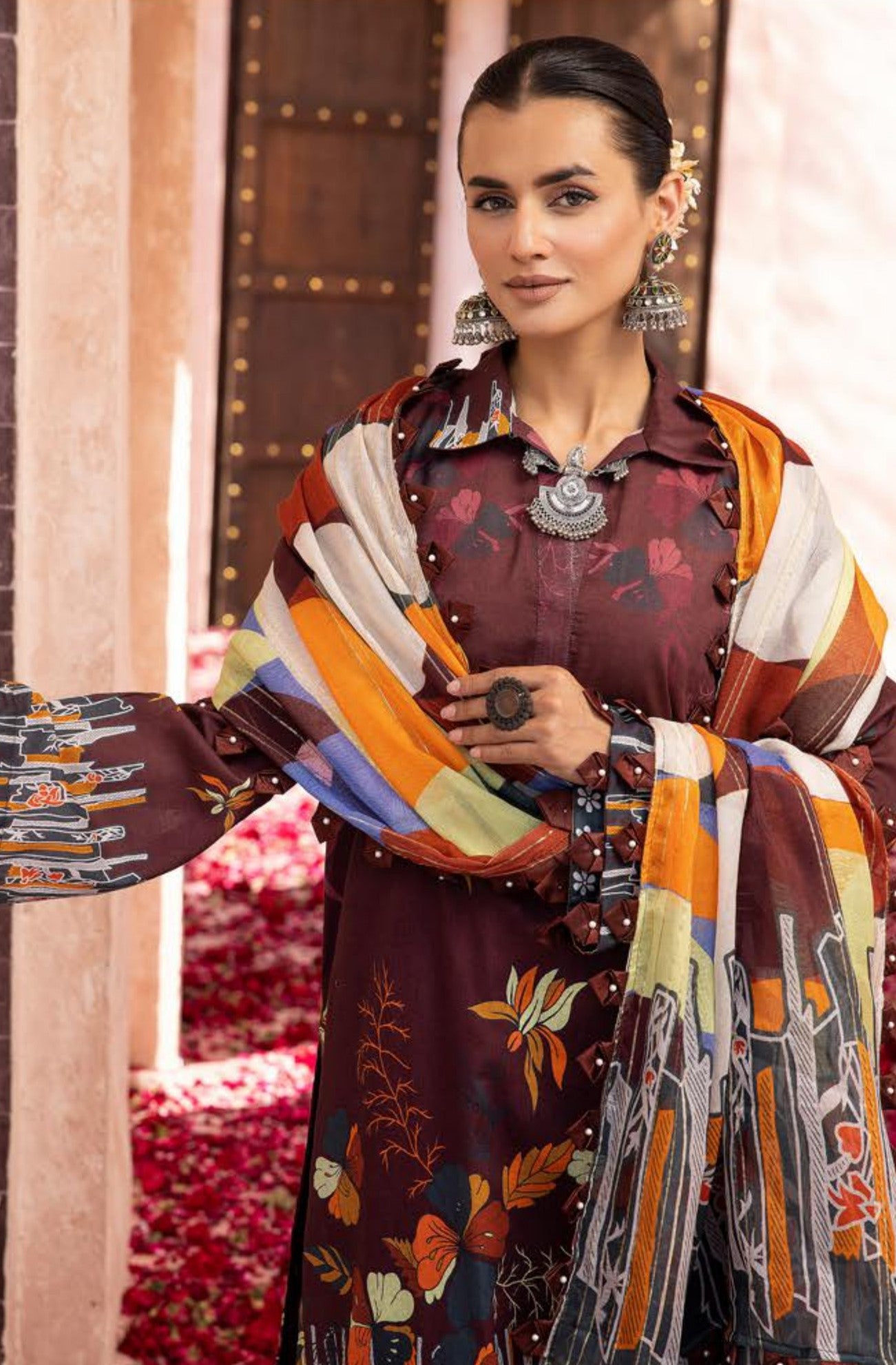 3Piece - Printed Lawn Suit POP ART GJPA2402A36