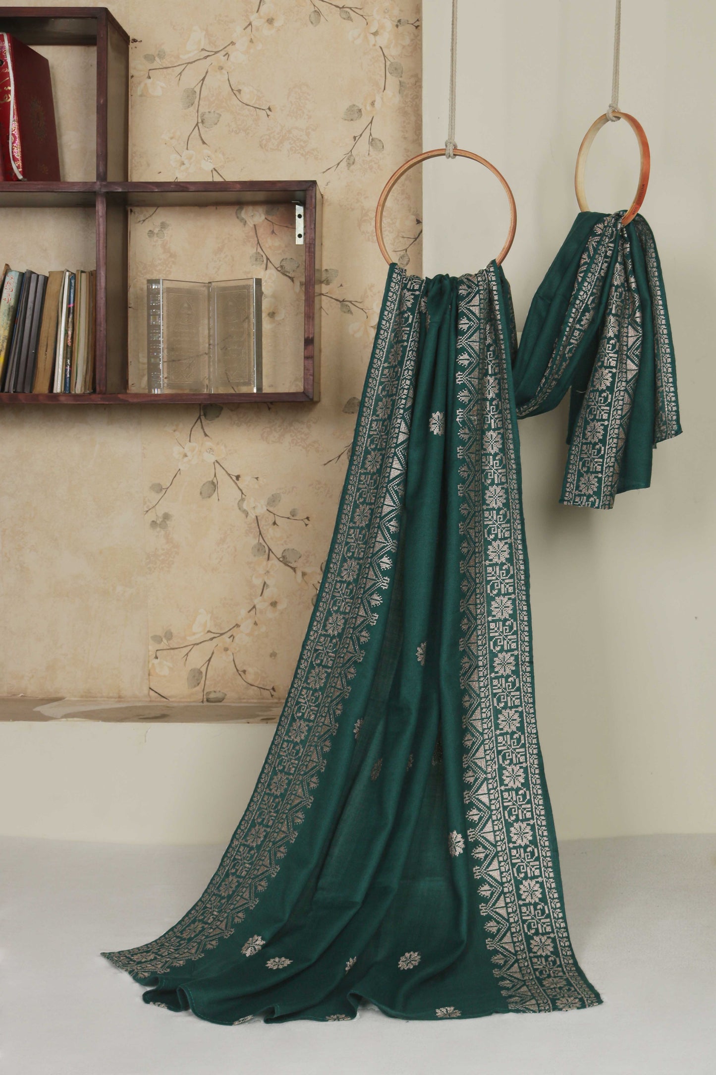 Embroidered Pashmina Shawl