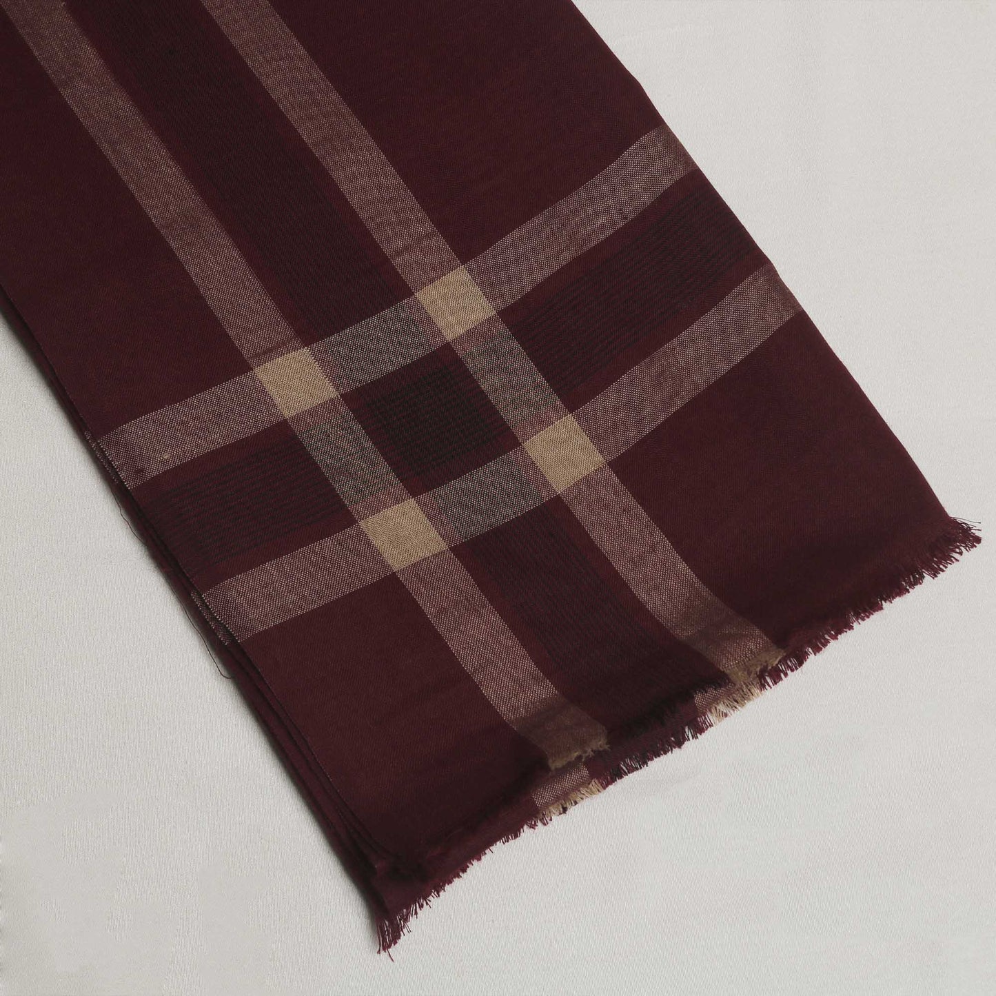 Zam Zam Pashmina Mehroon Shawl 3158