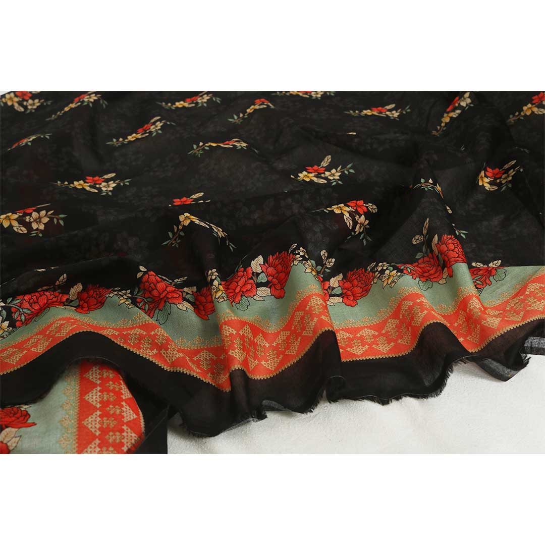 3Piece - Superior Printed Lawn Suit BS2402