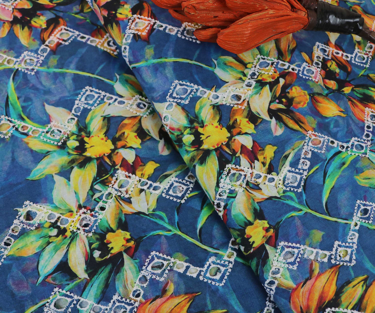 2Piece – Printed Embroidered Lawn L2PE11