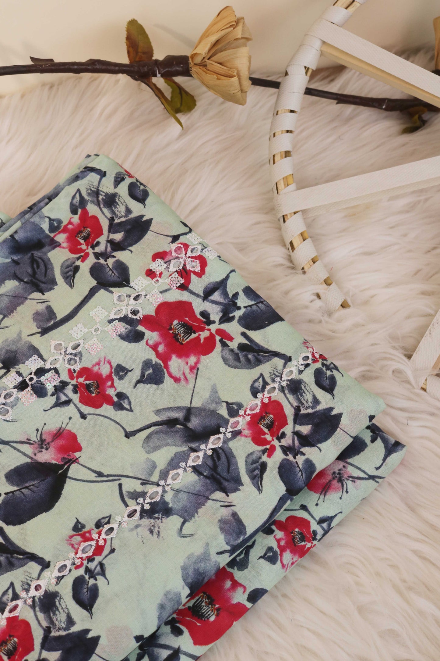 2Piece – Printed Embroidered Lawn L2PE61