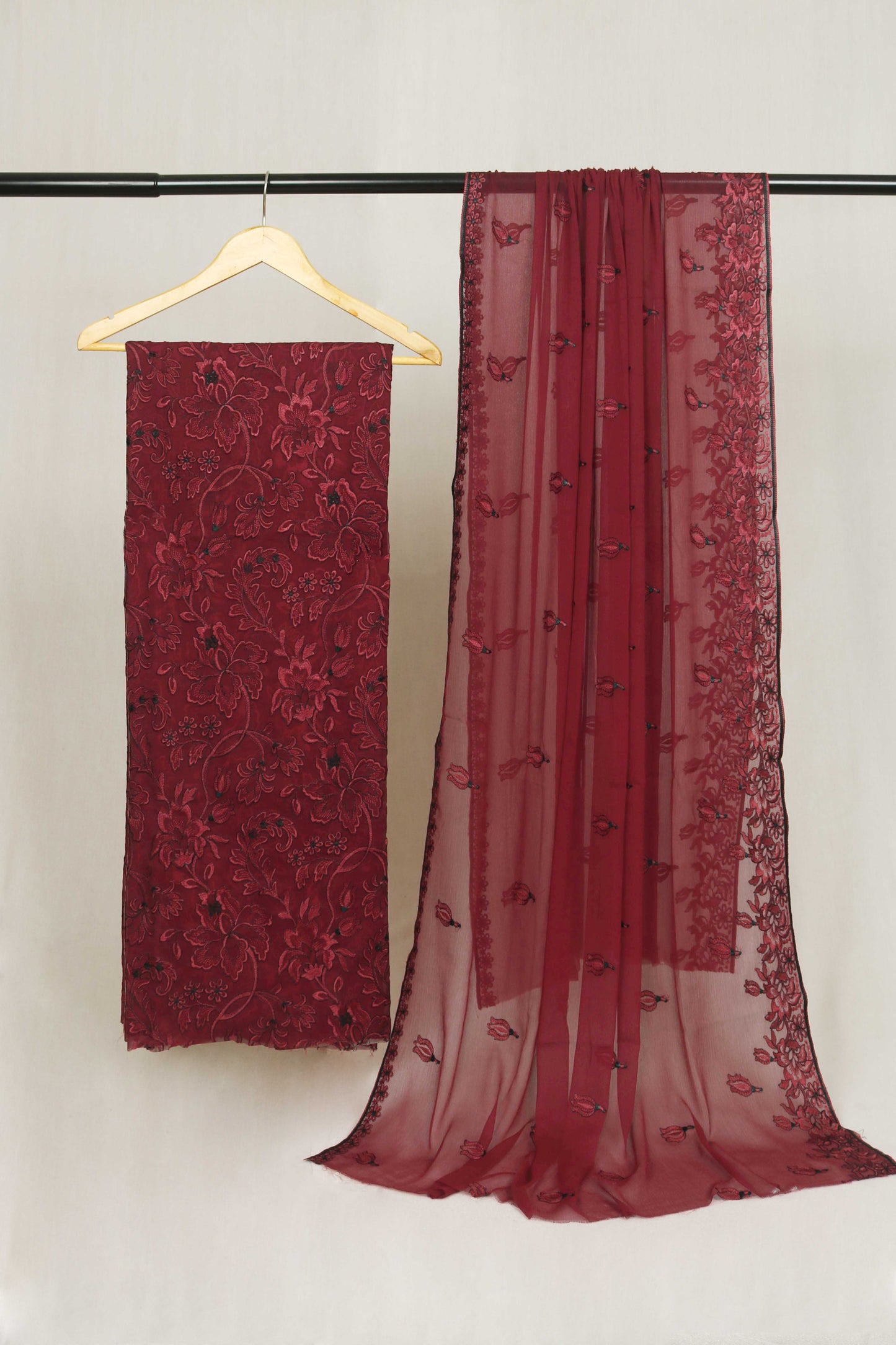 Fancy Embroidered Chiffon 2pc Suit FSC06