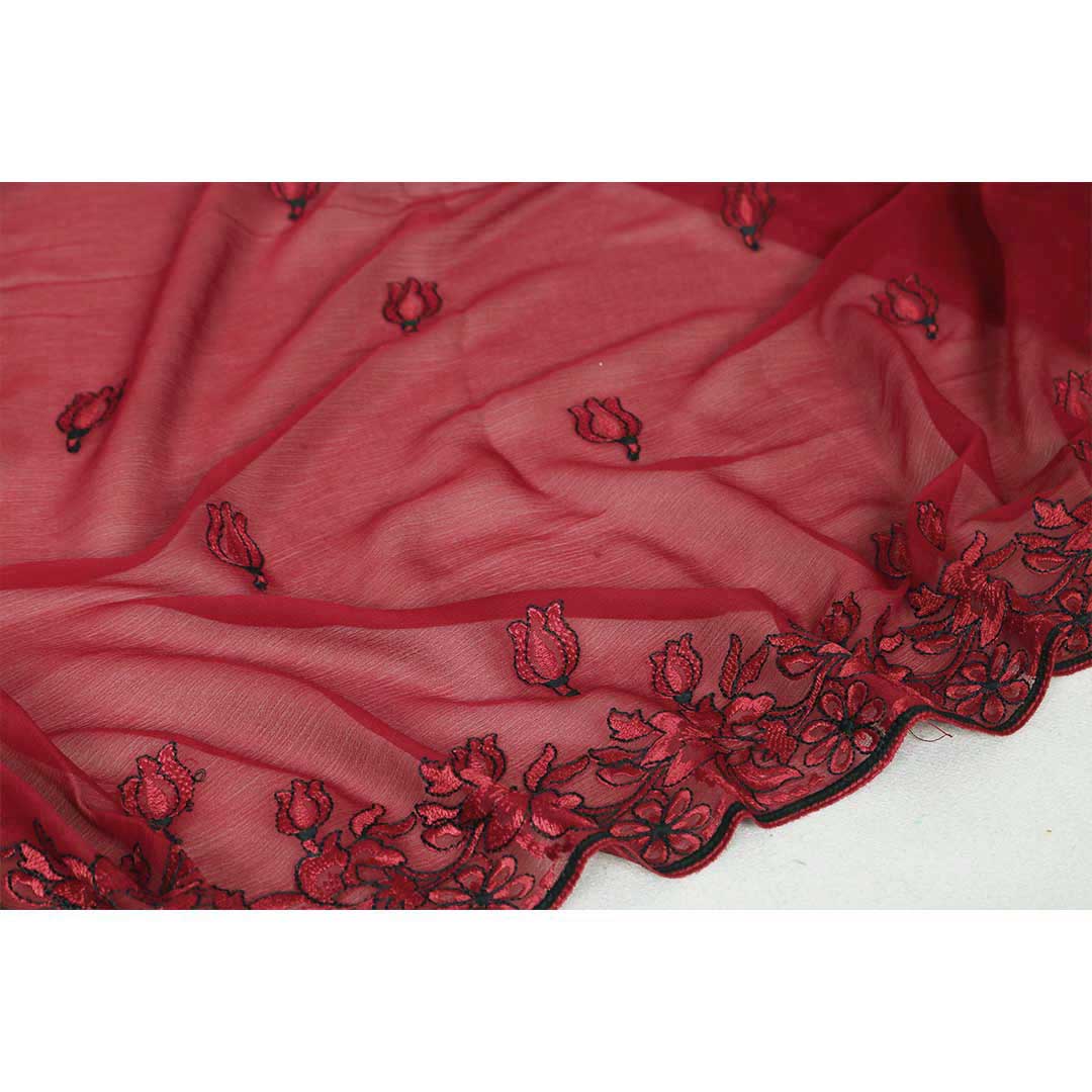 Fancy Embroidered Chiffon 2pc Suit FSC06