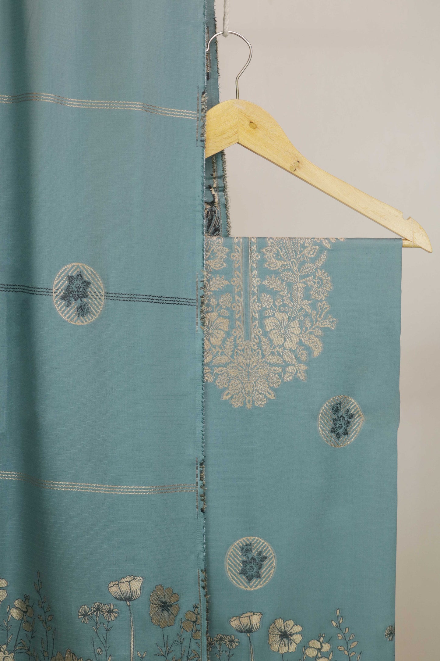 3Piece Linen Jacquard Suit VC31