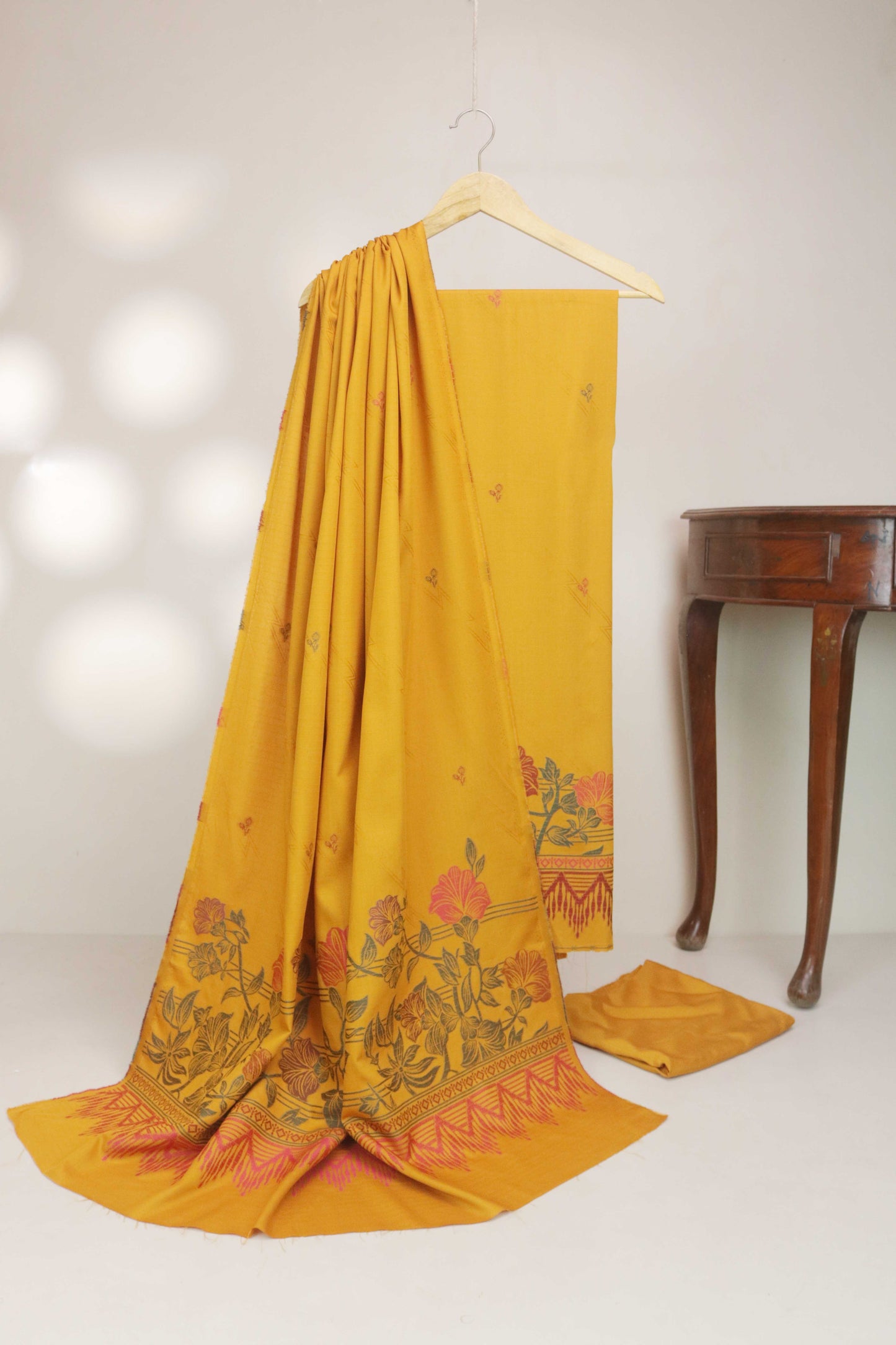 3Piece Linen Jacquard Suit VC24