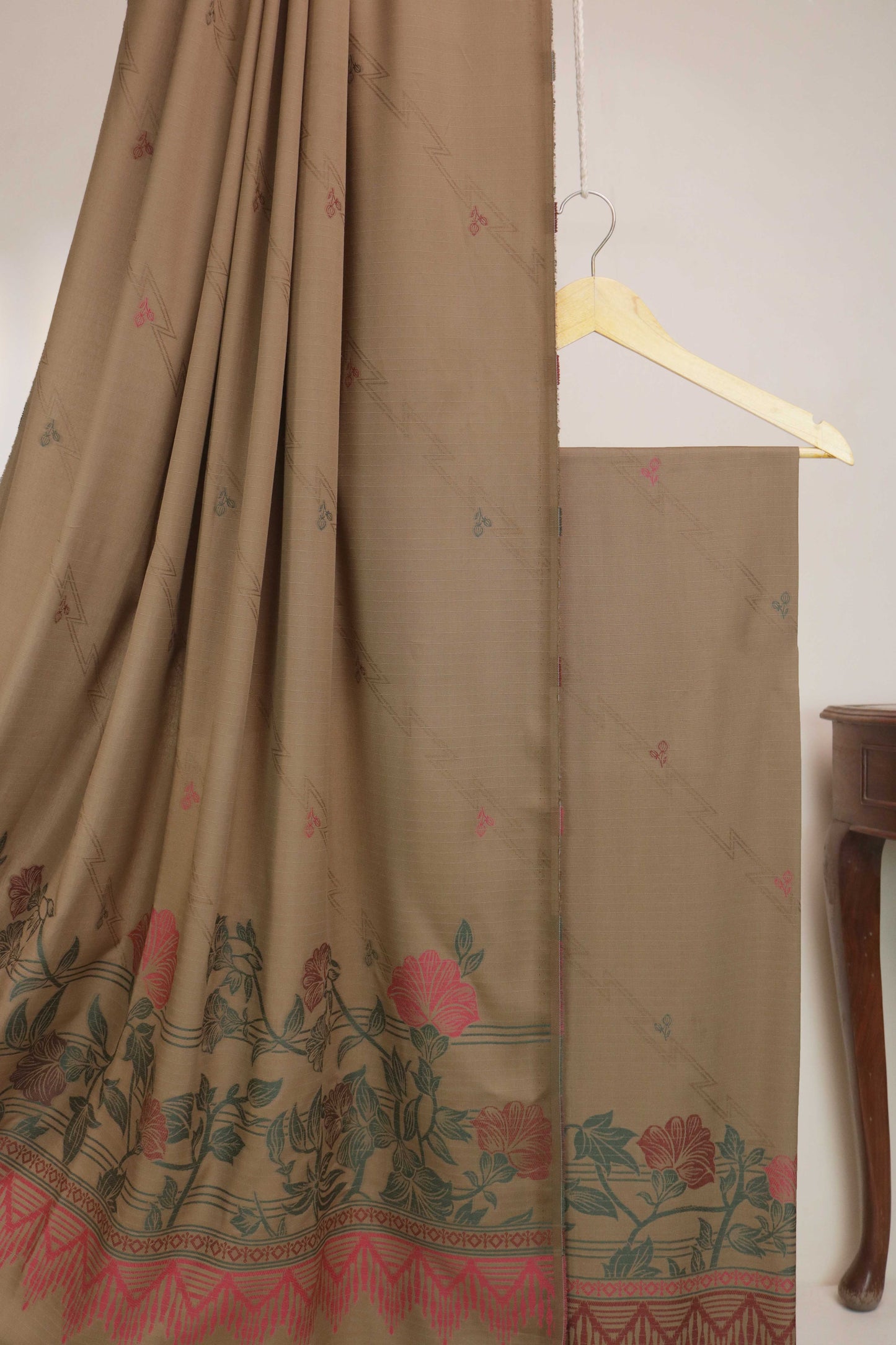 3Piece Linen Jacquard Suit VC23