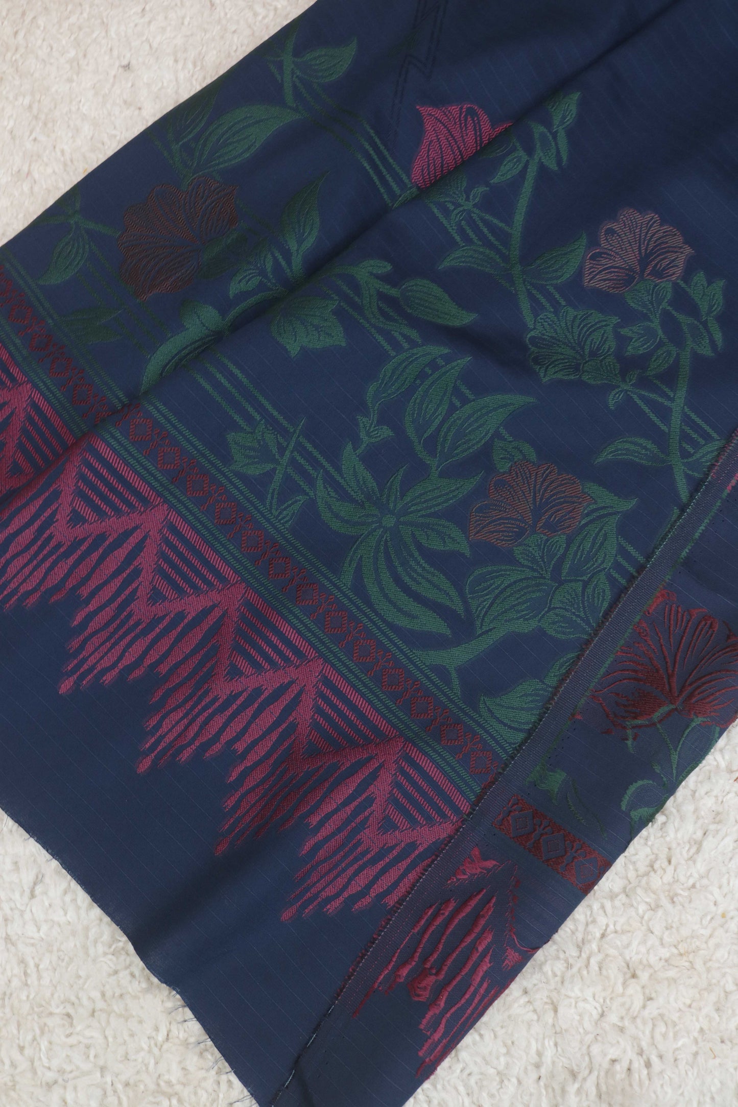 3Piece Linen Jacquard Suit VC28