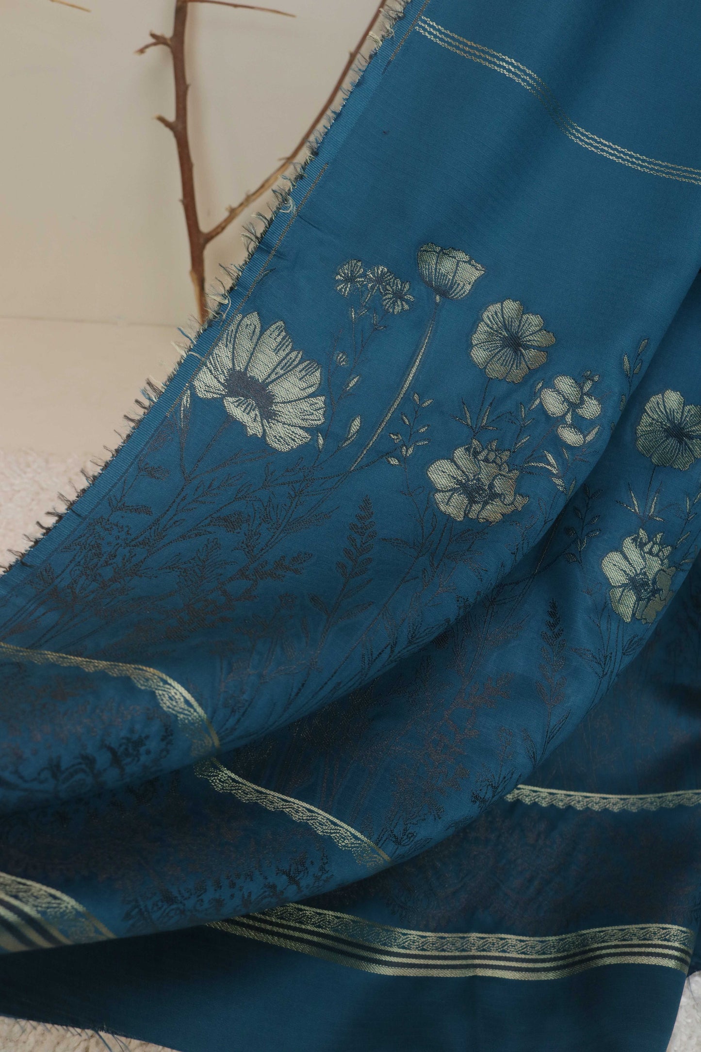 3Piece Linen Jacquard Suit VC33