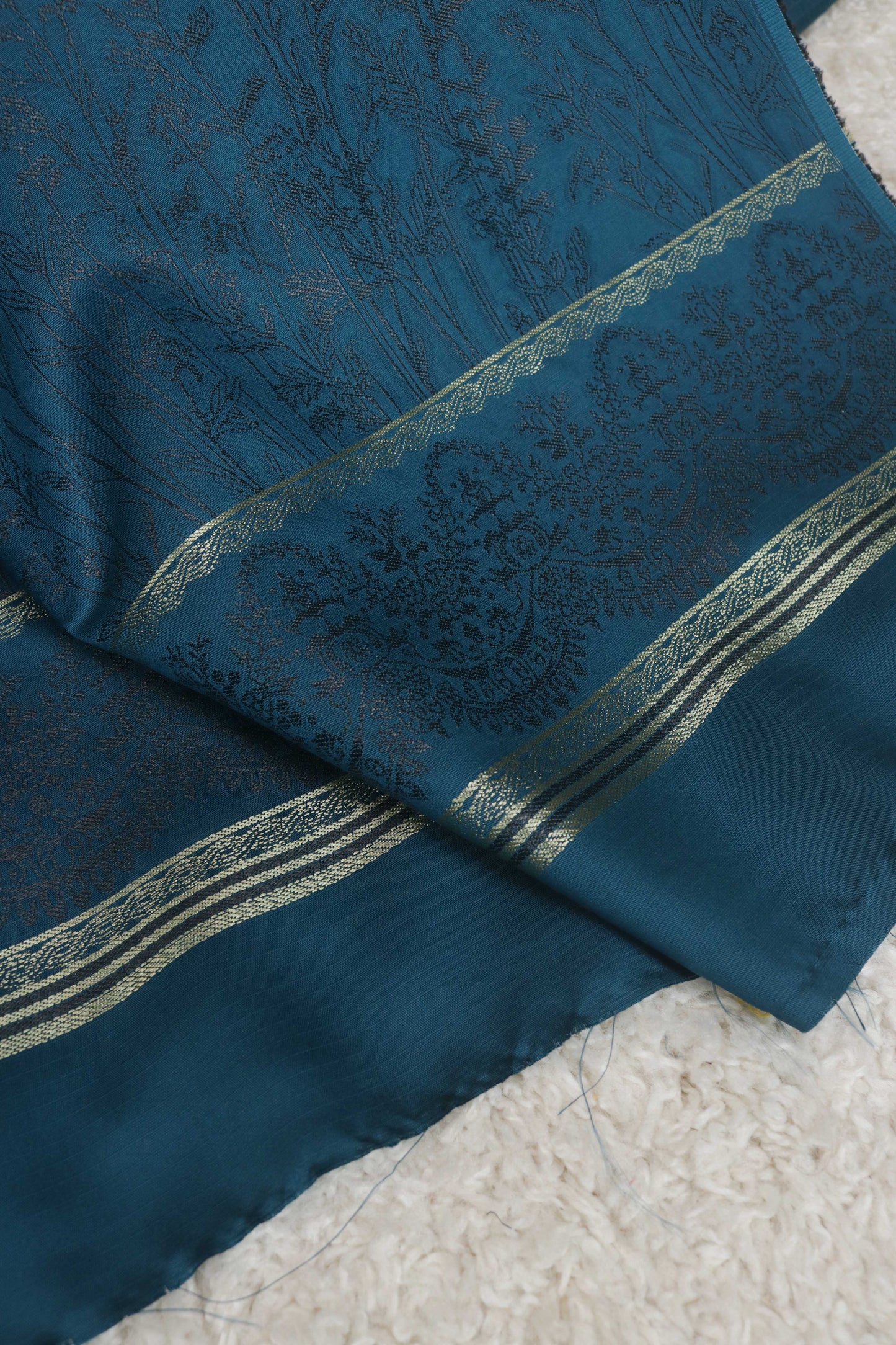 3Piece Linen Jacquard Suit VC33