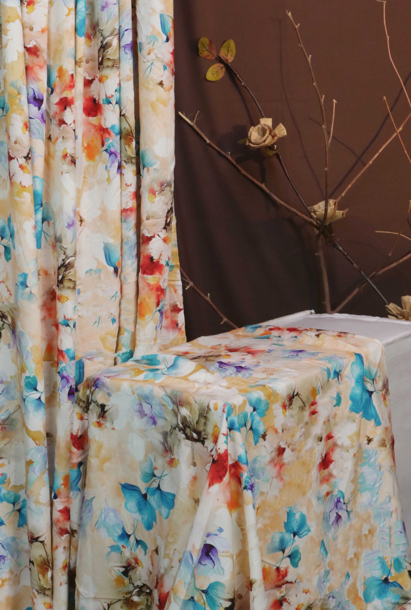 2Piece - Printed Linen Suit PLI2P01