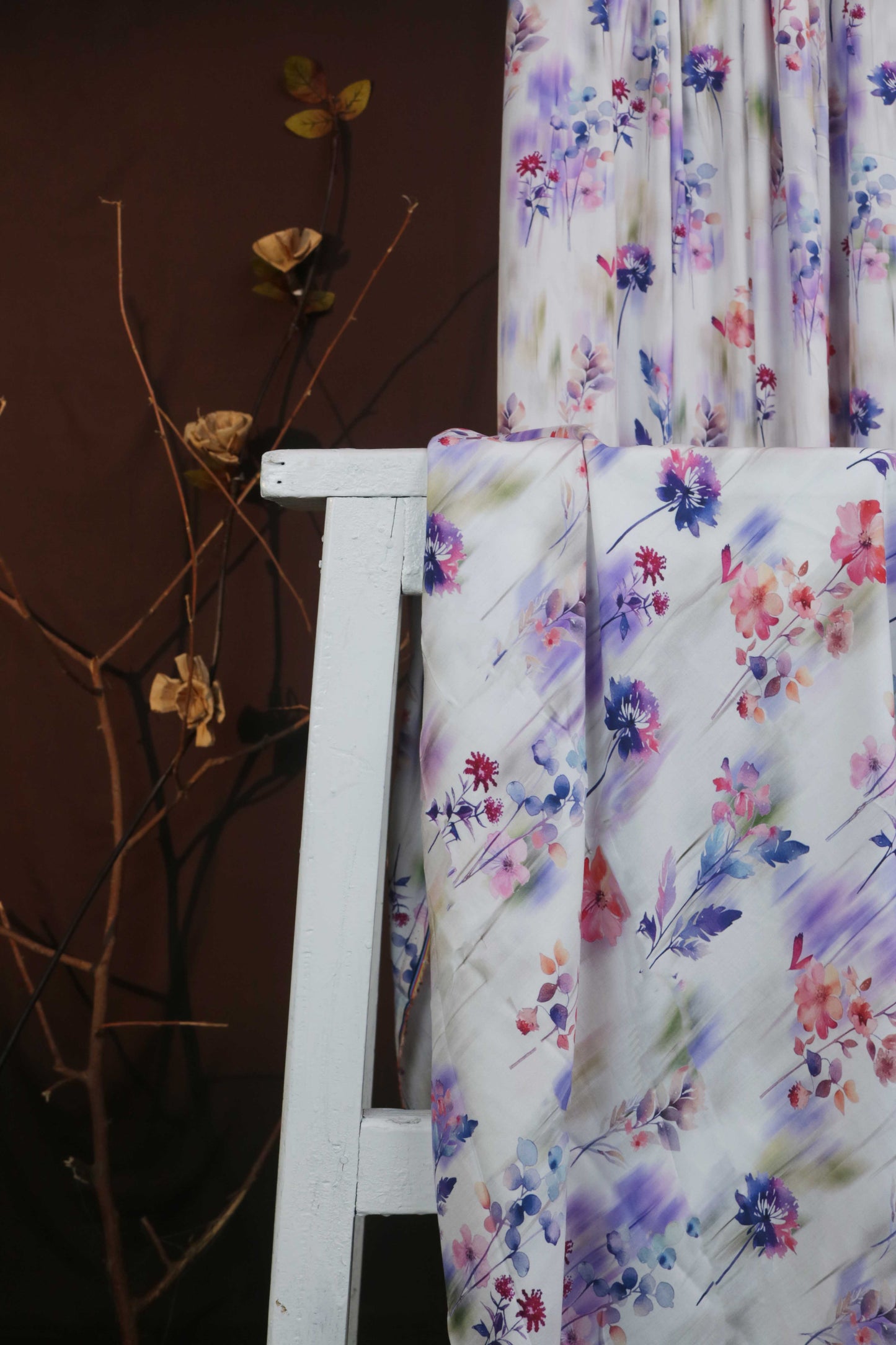 2Piece - Printed Linen Suit PLI2P30