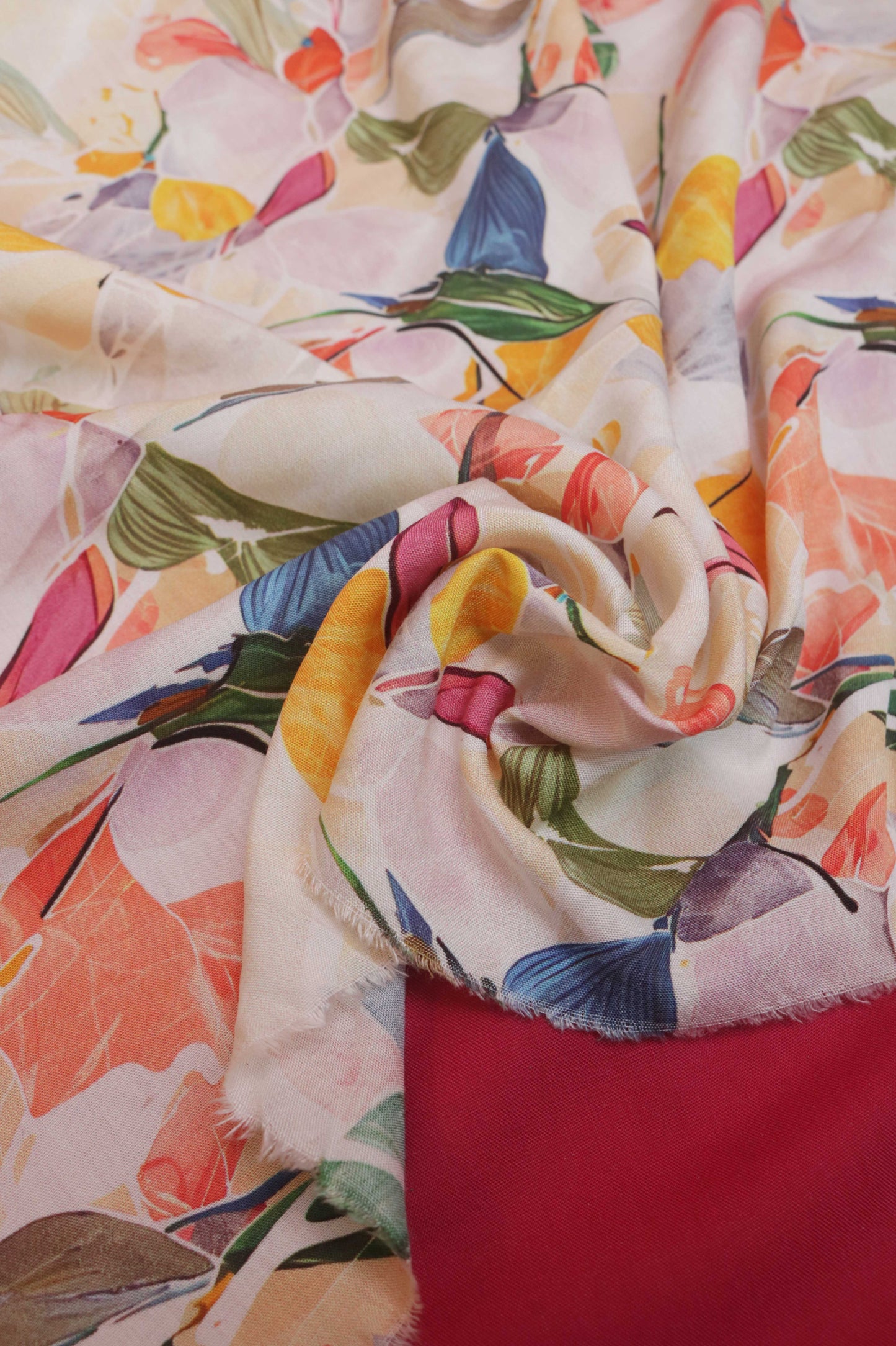 2Piece - Printed Linen Suit PLI2P06
