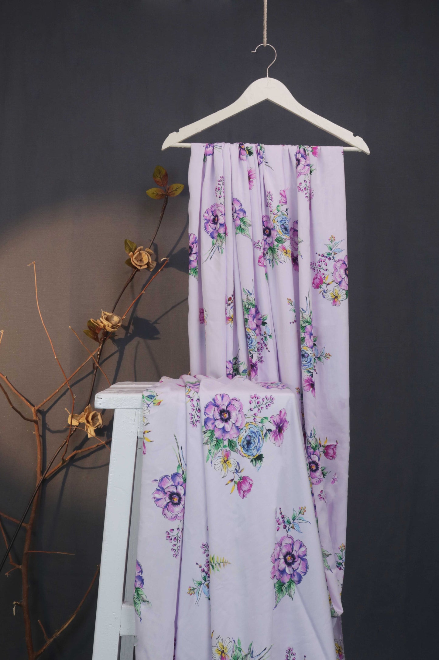 2Piece - Printed Linen Suit PLI2P55