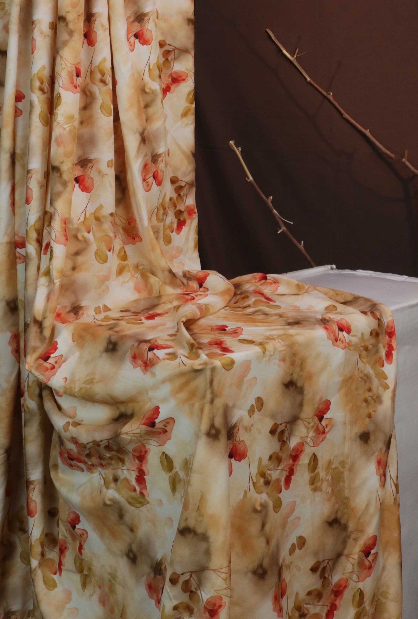 2Piece - Printed Linen Suit PLI2P20