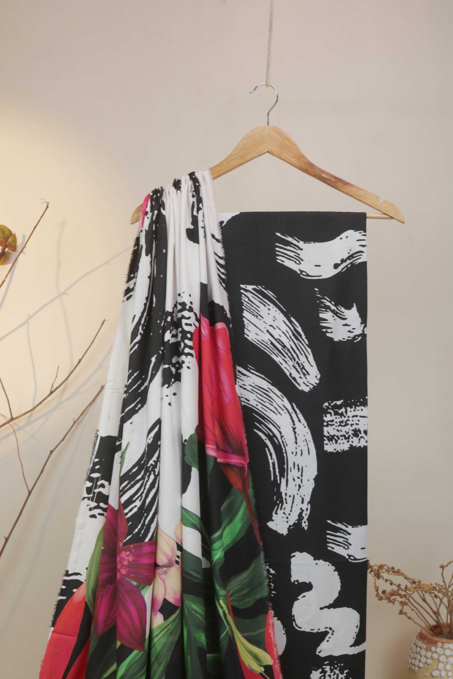 3Piece - Moonsoon Linen Printed Suit MSST02
