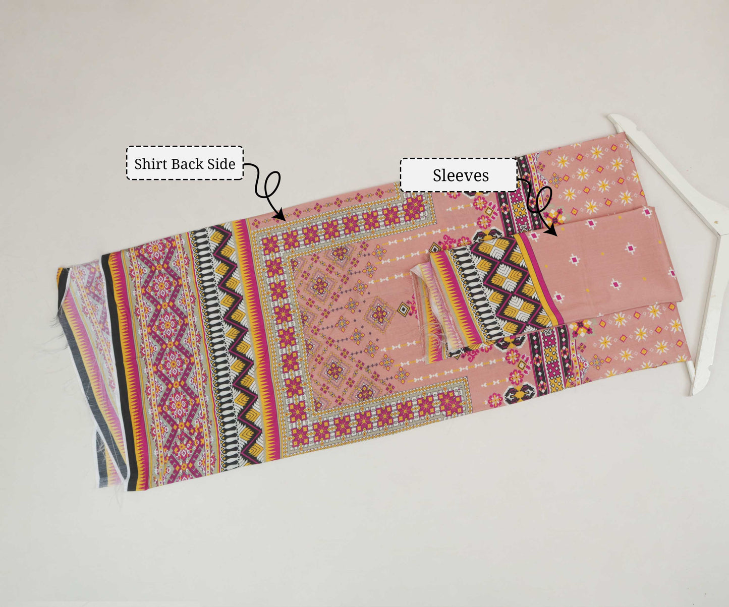 3Piece -Viscous Printed Suit VC08