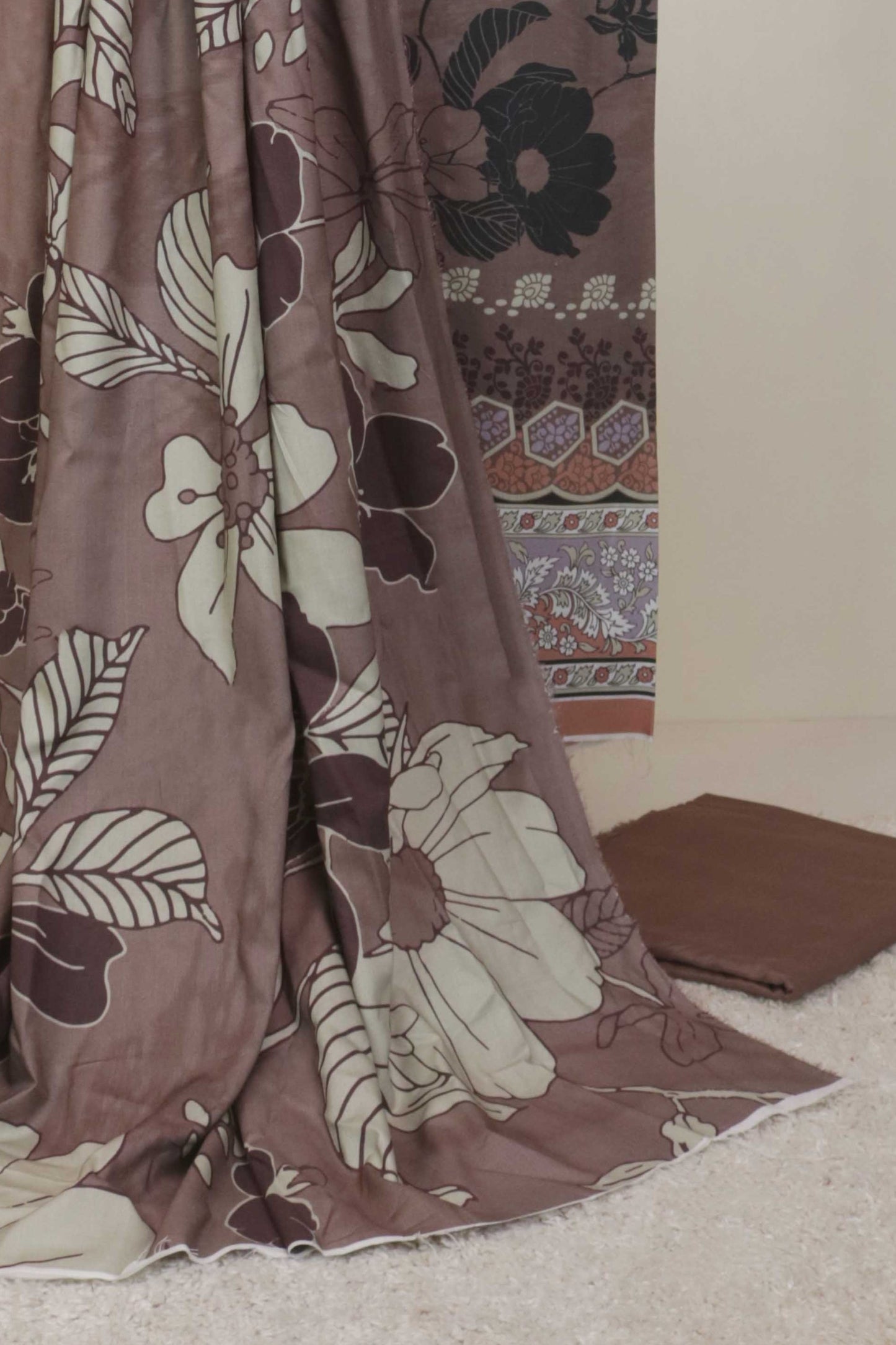3Piece - Linen Printed Suit Classic CLST02