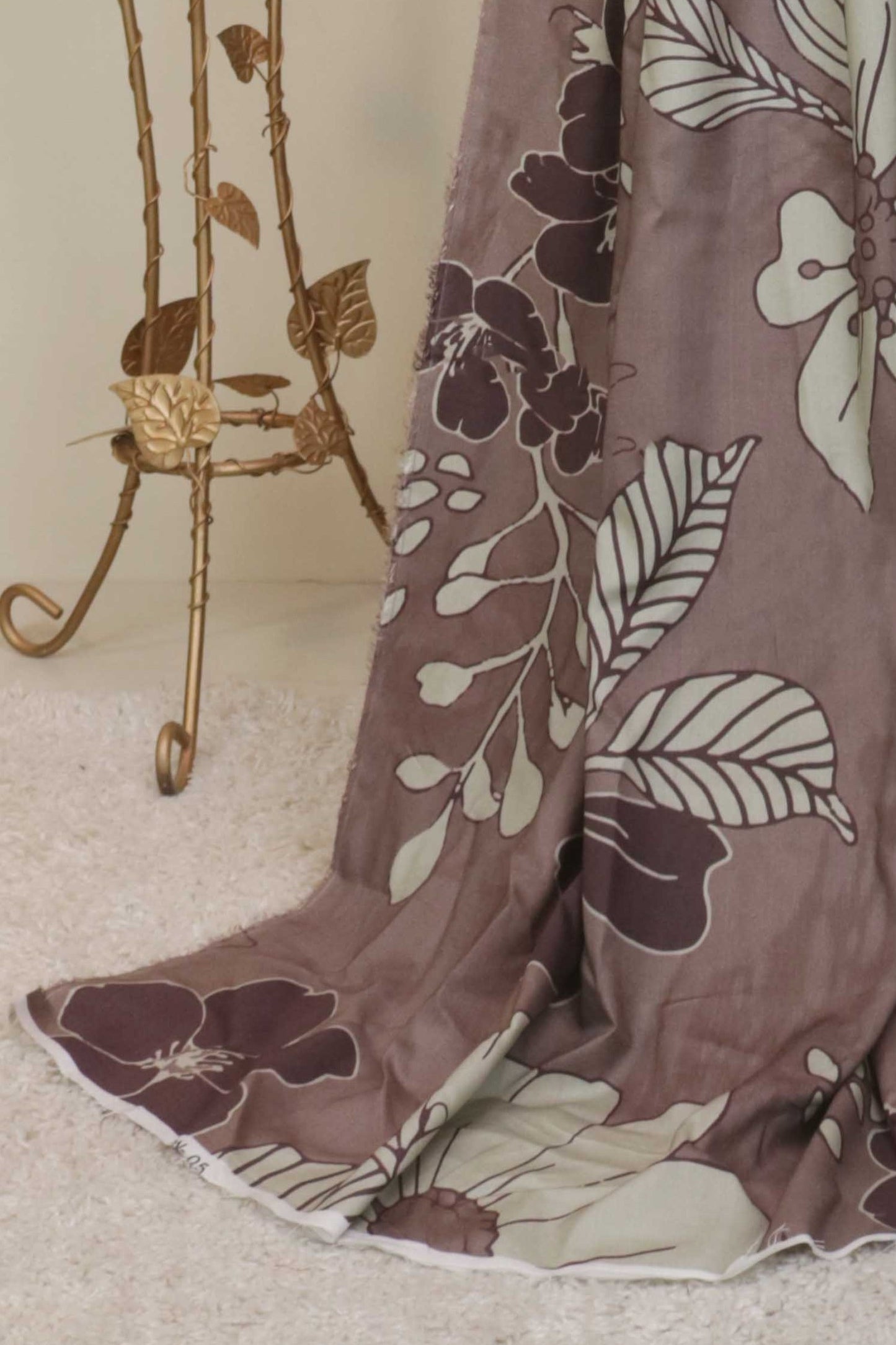 3Piece - Linen Printed Suit Classic CLST02