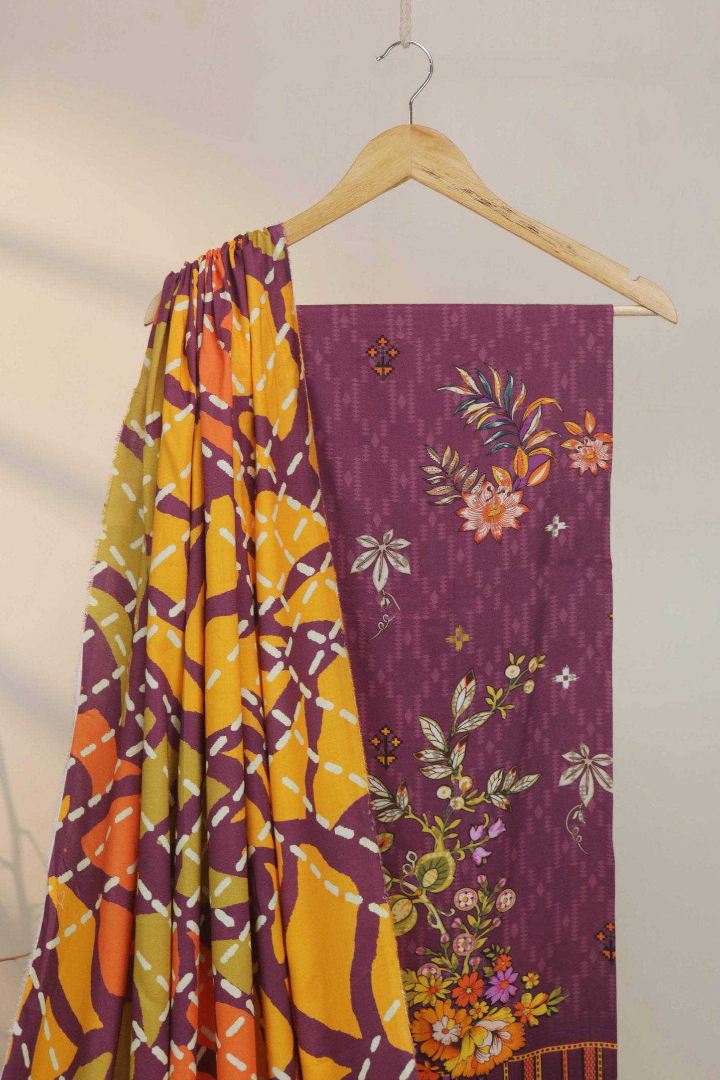 3Piece - Moonsoon Linen Printed Suit MSST07