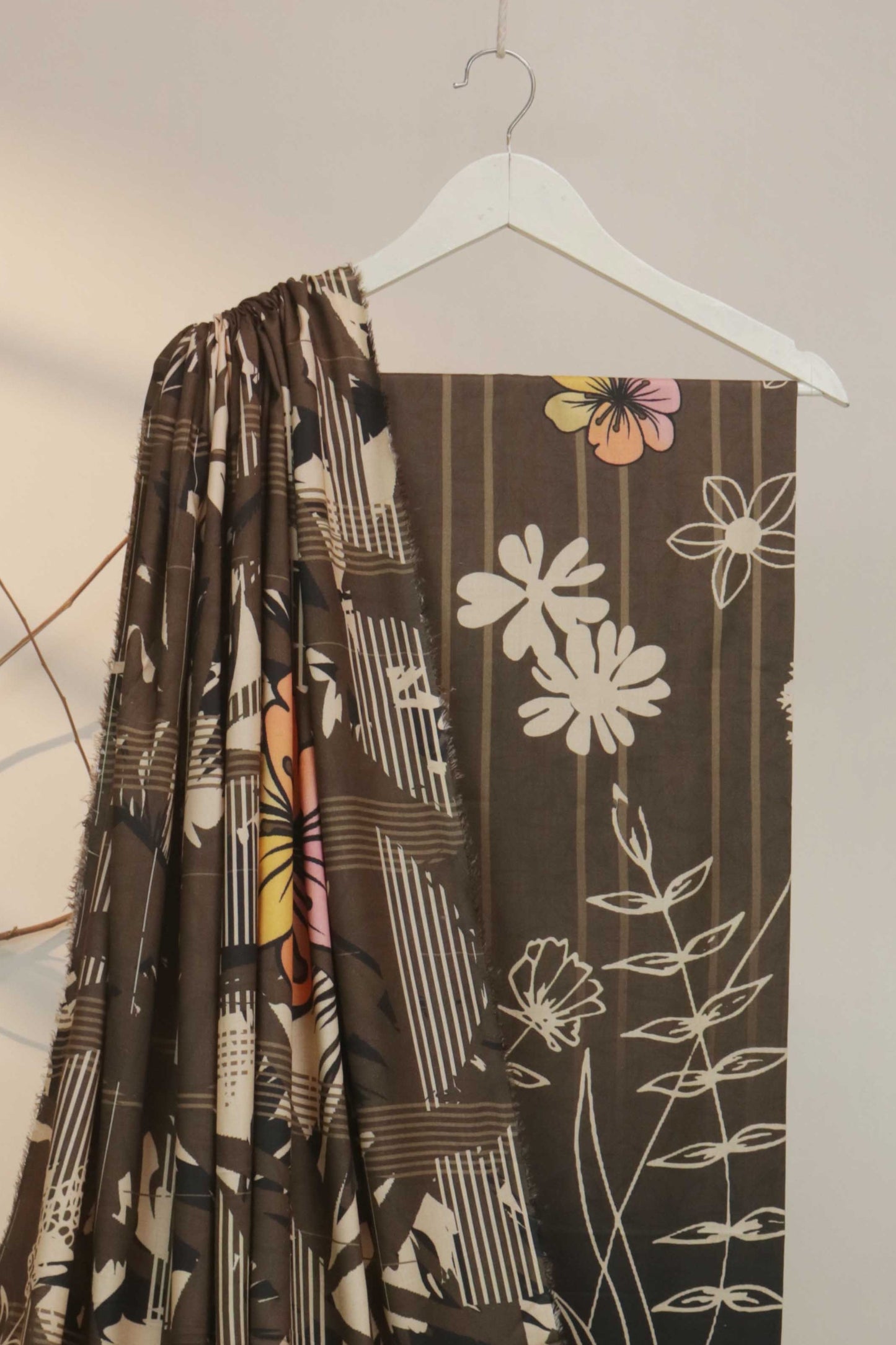 3Piece - Moonsoon Linen Printed Suit MSST04