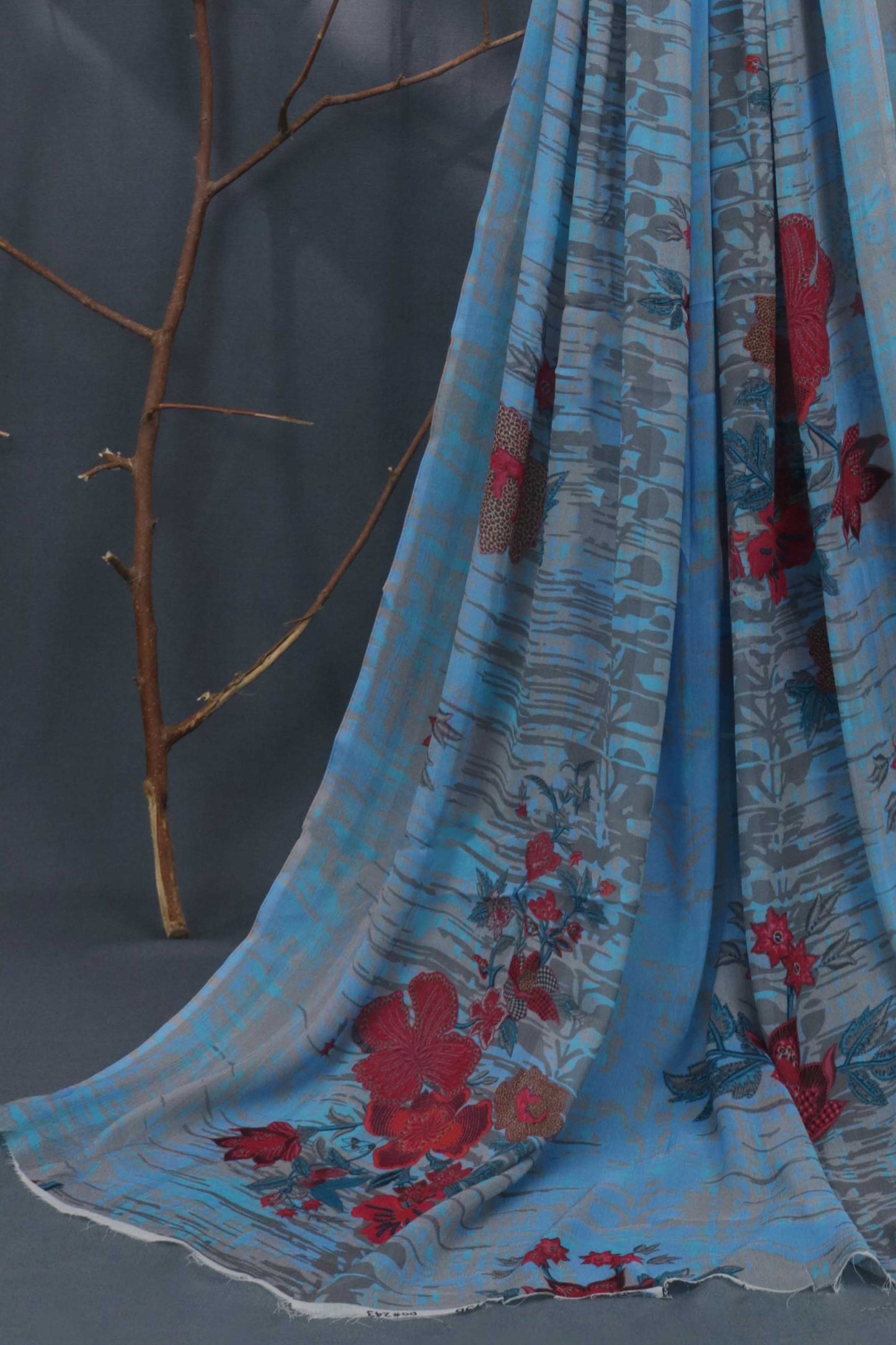 3Piece -Viscous Printed Suit VC27