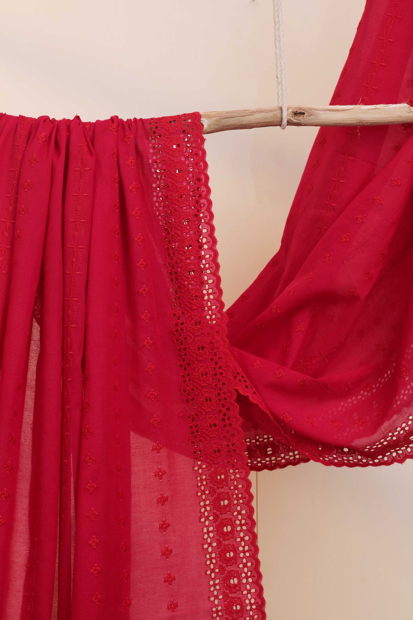 Embroidered Lawn full size Shawl 2991F