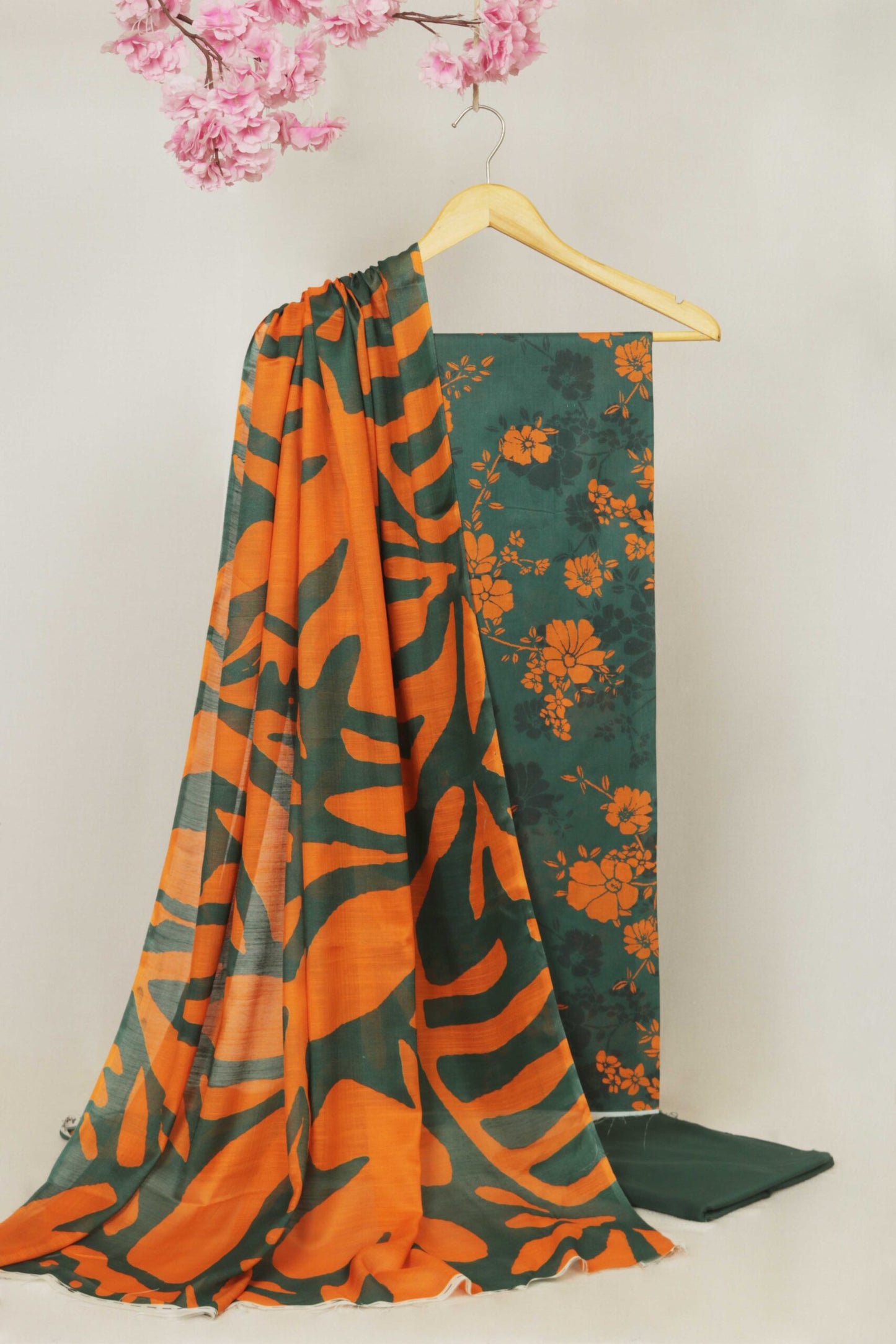 3Piece - Moonsoon Linen Printed Suit MSST21