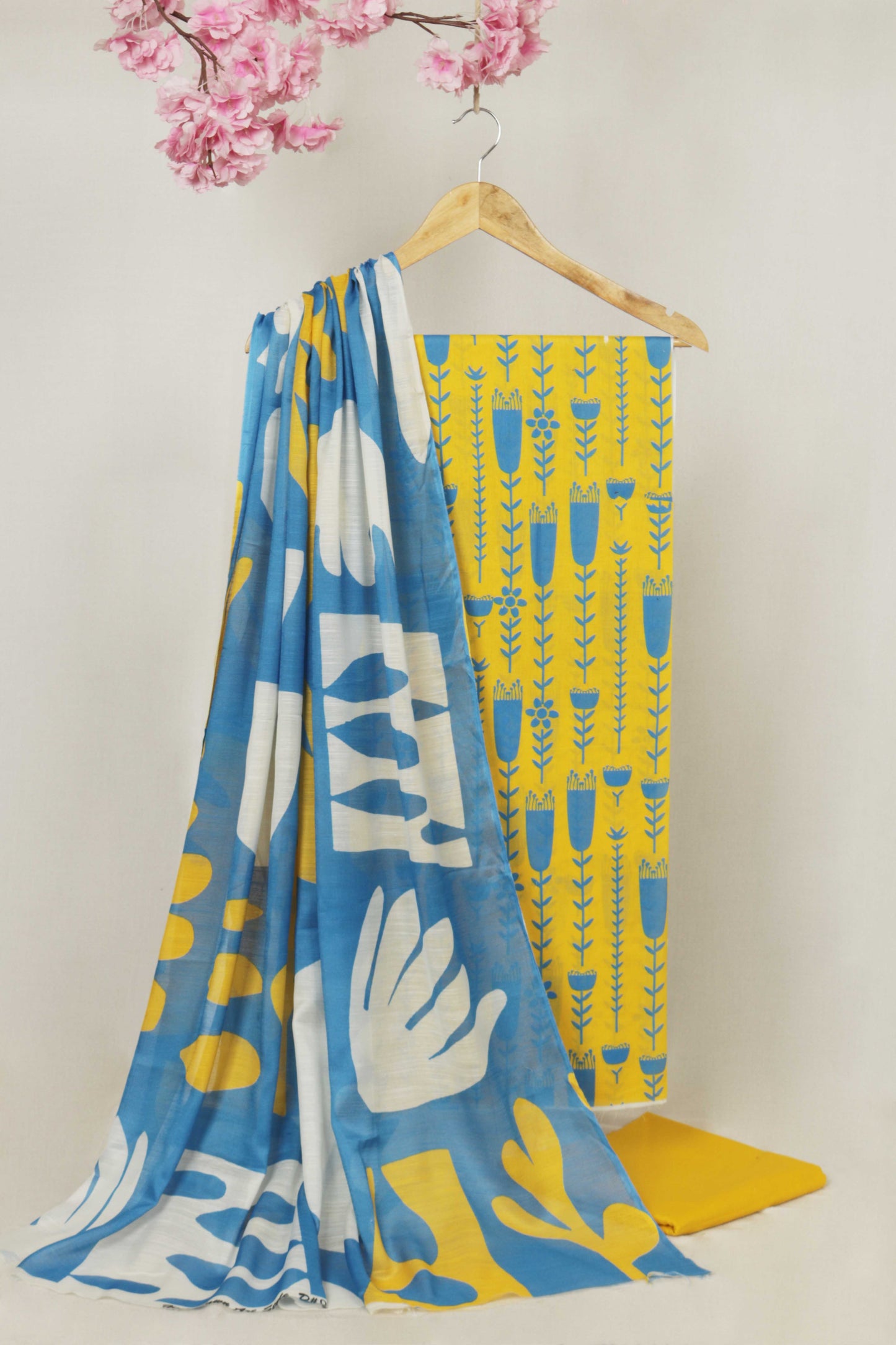 3Piece - Moonsoon Linen Printed Suit MSST22
