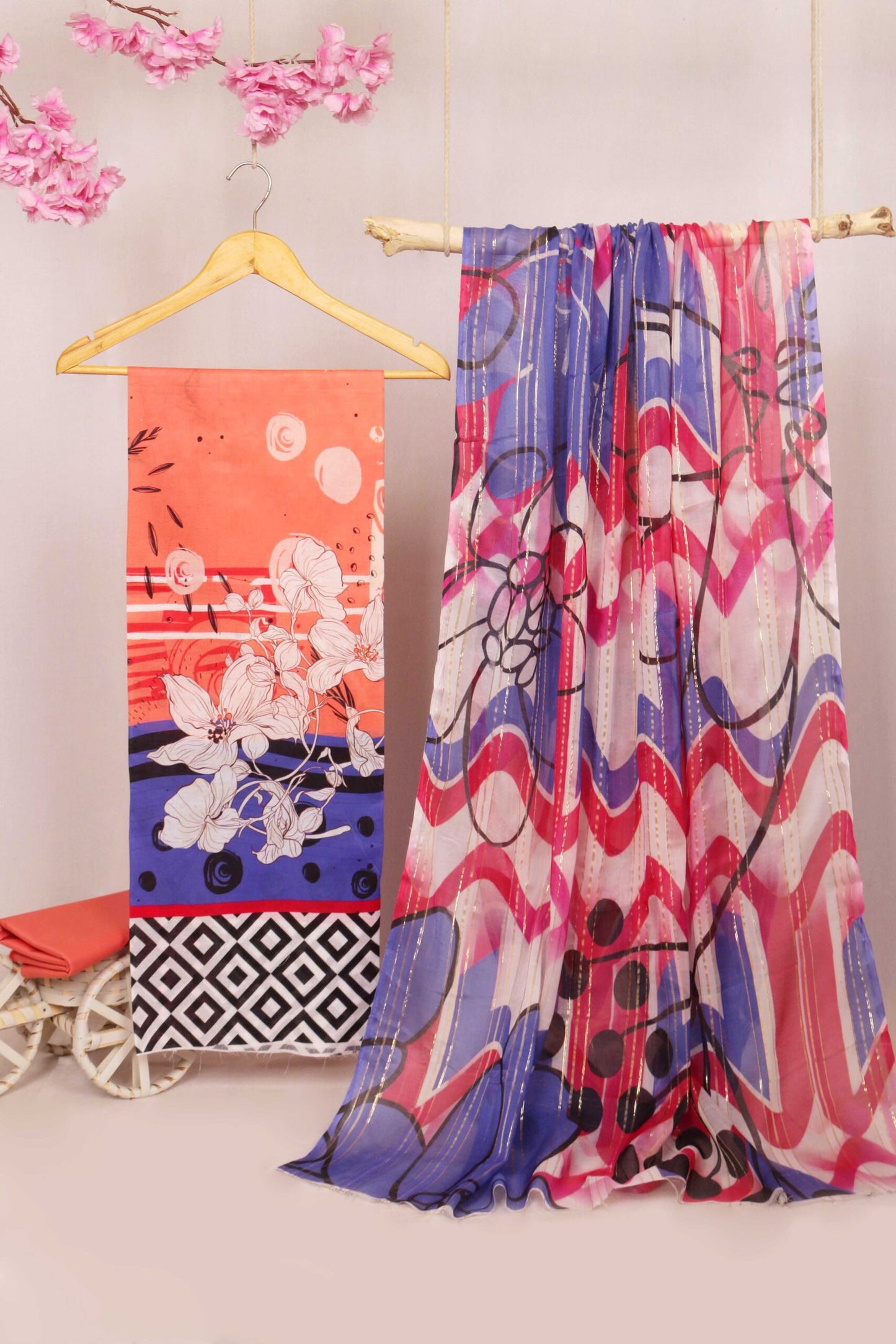 3Piece - Printed Lawn Suit POP ART PA40
