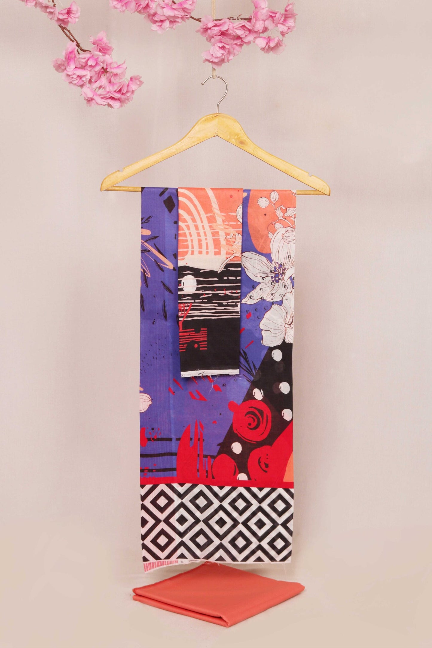 3Piece - Printed Lawn Suit POP ART PA40