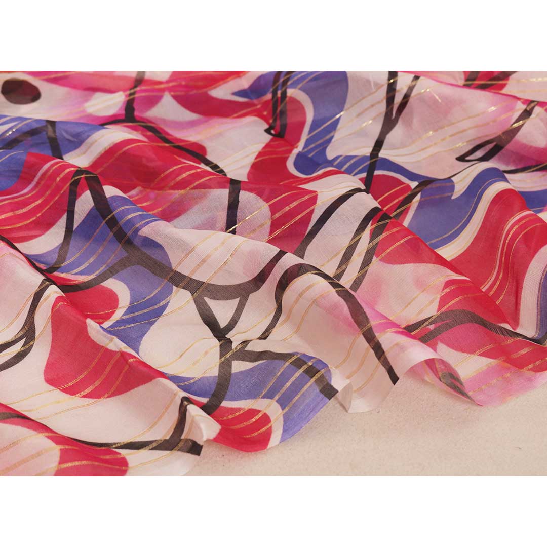 3Piece - Printed Lawn Suit POP ART PA40