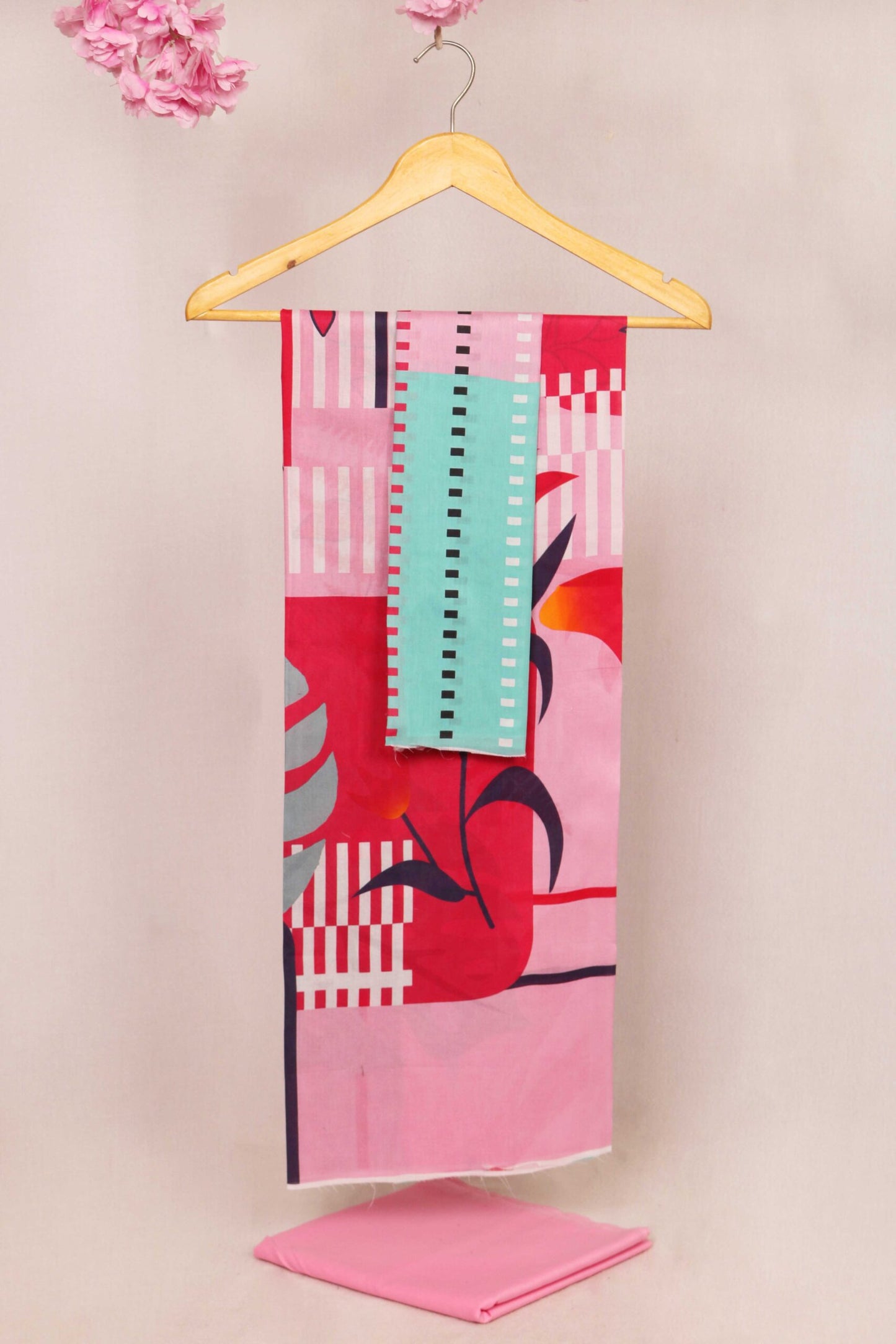 3Piece - Printed Lawn Suit POP ART PA33