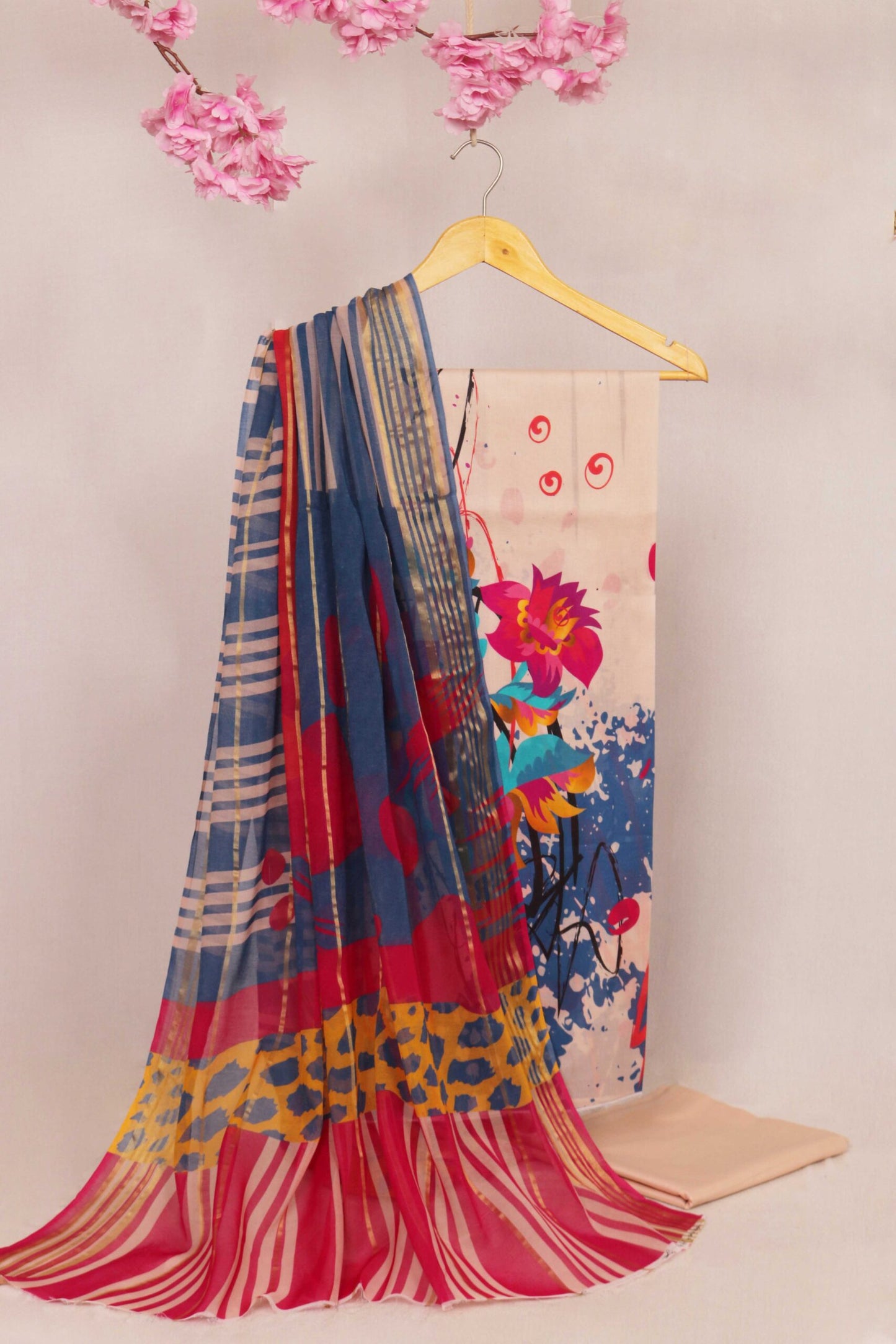 3Piece - Printed Lawn Suit POP ART PA25