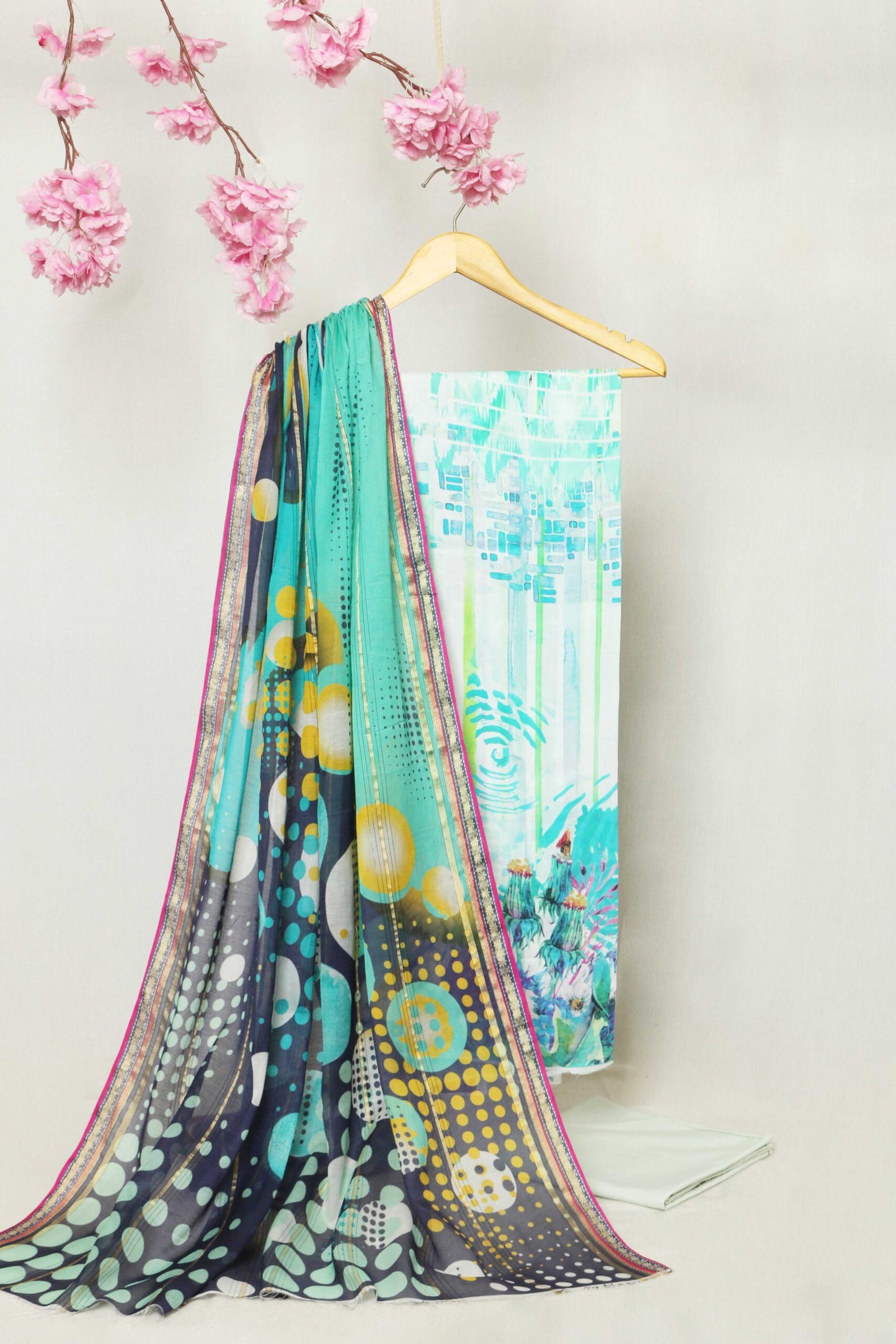 3Piece - Printed Lawn Suit POP ART GJPA2402A32
