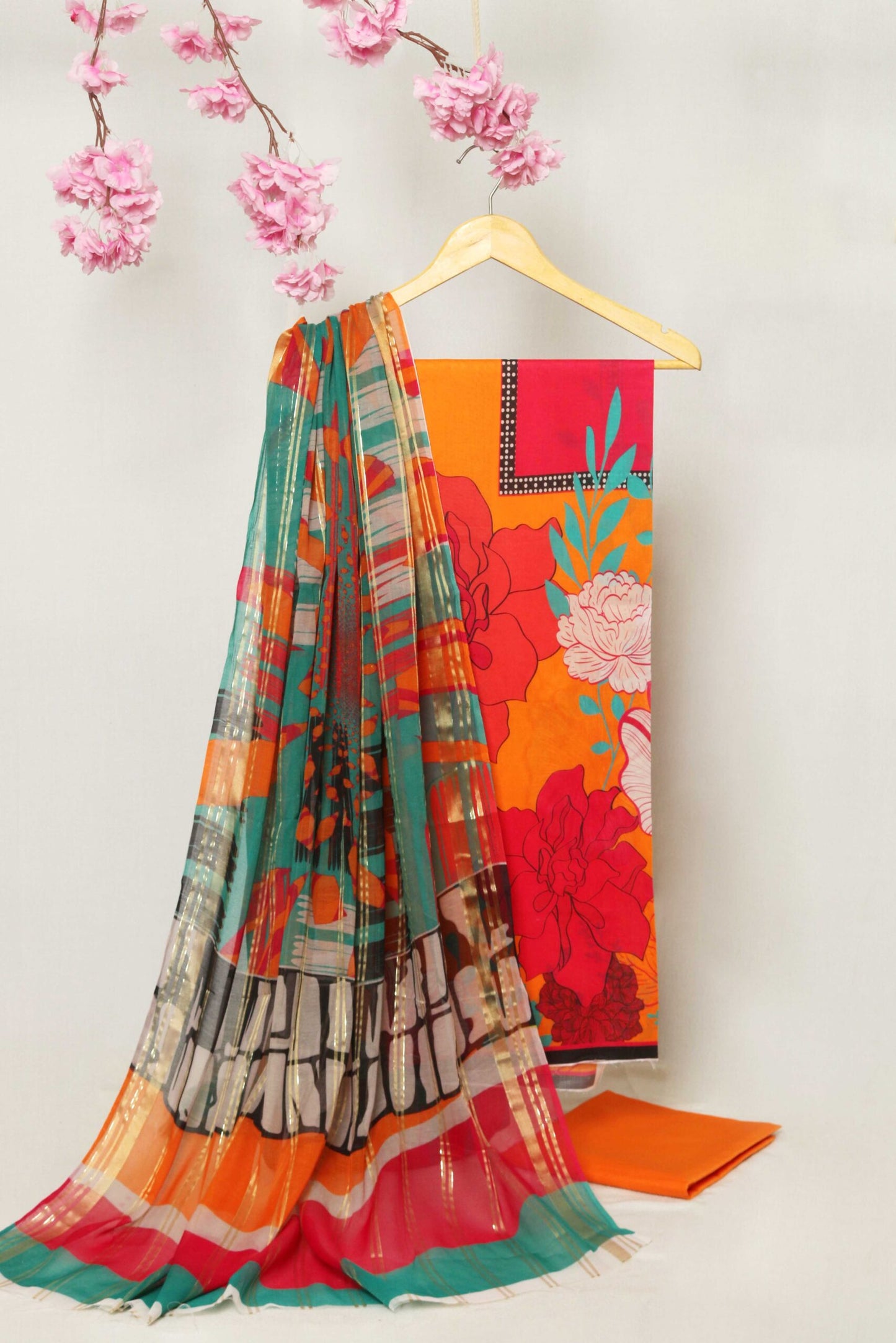 3Piece - Printed Lawn Suit POP ART GJPA2402A21
