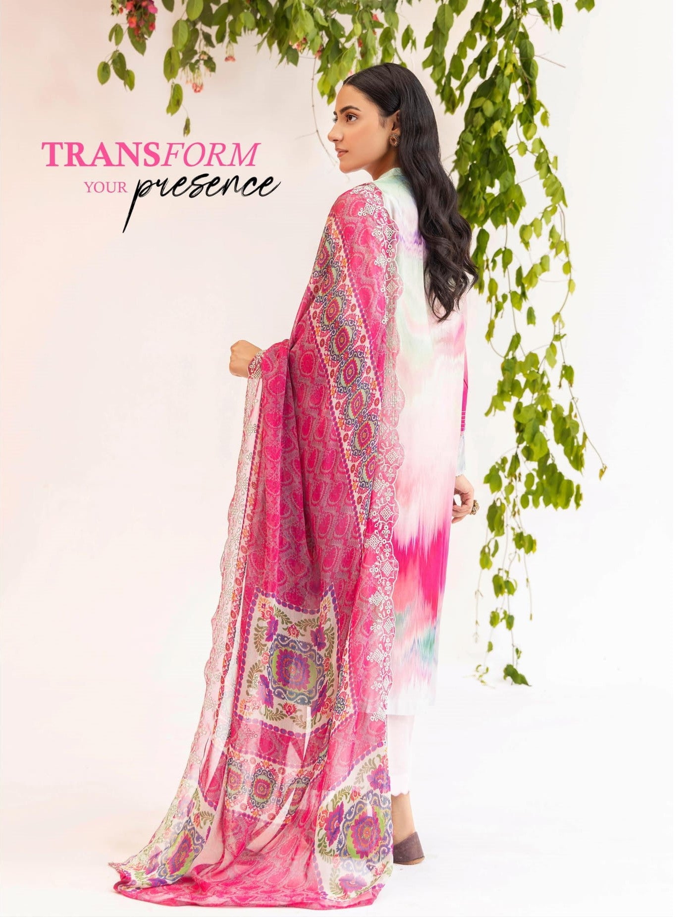 Lawn Embroidered Suit H25SLGM10
