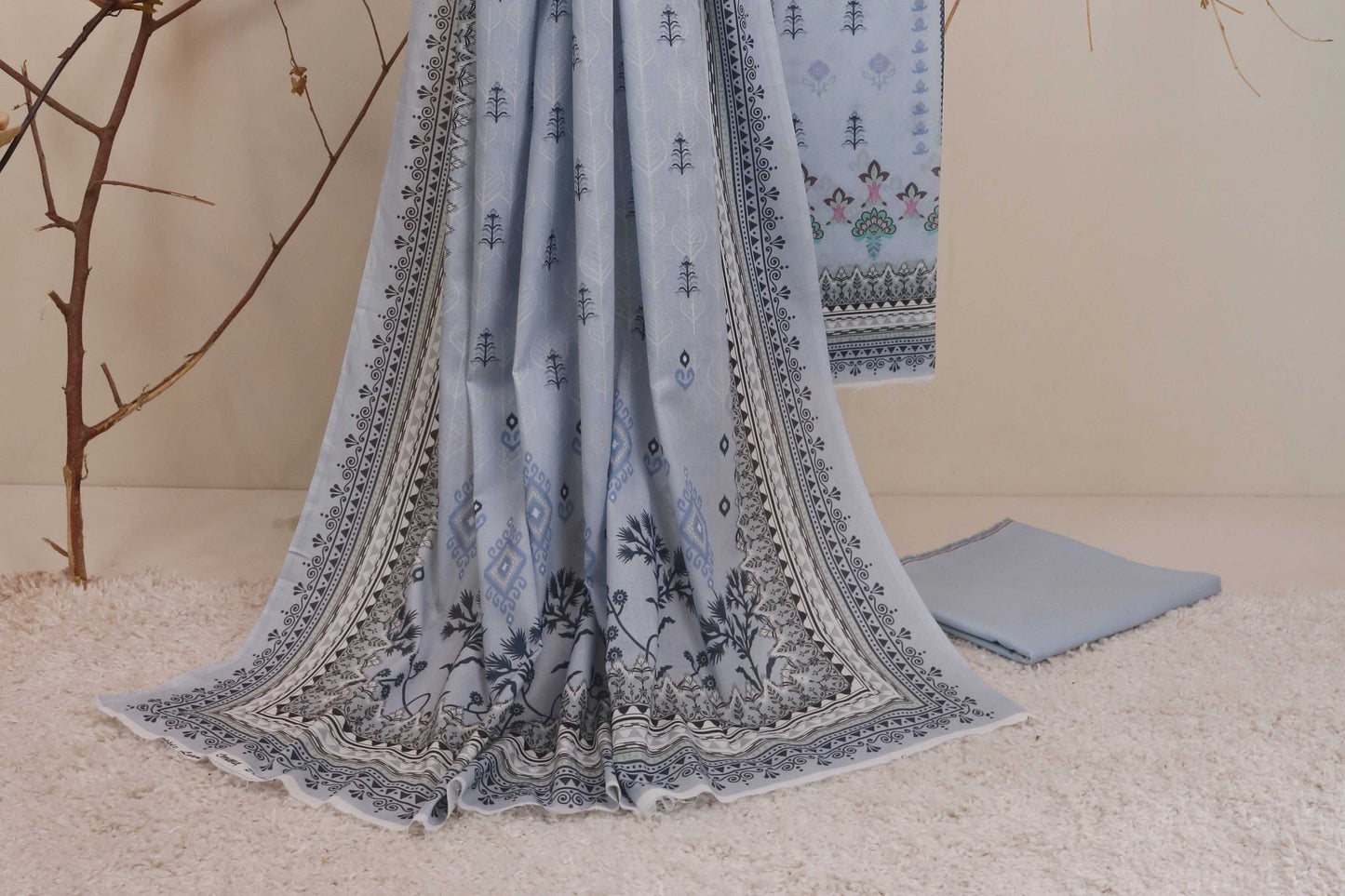 Lawn Printed Suit H25SLST46