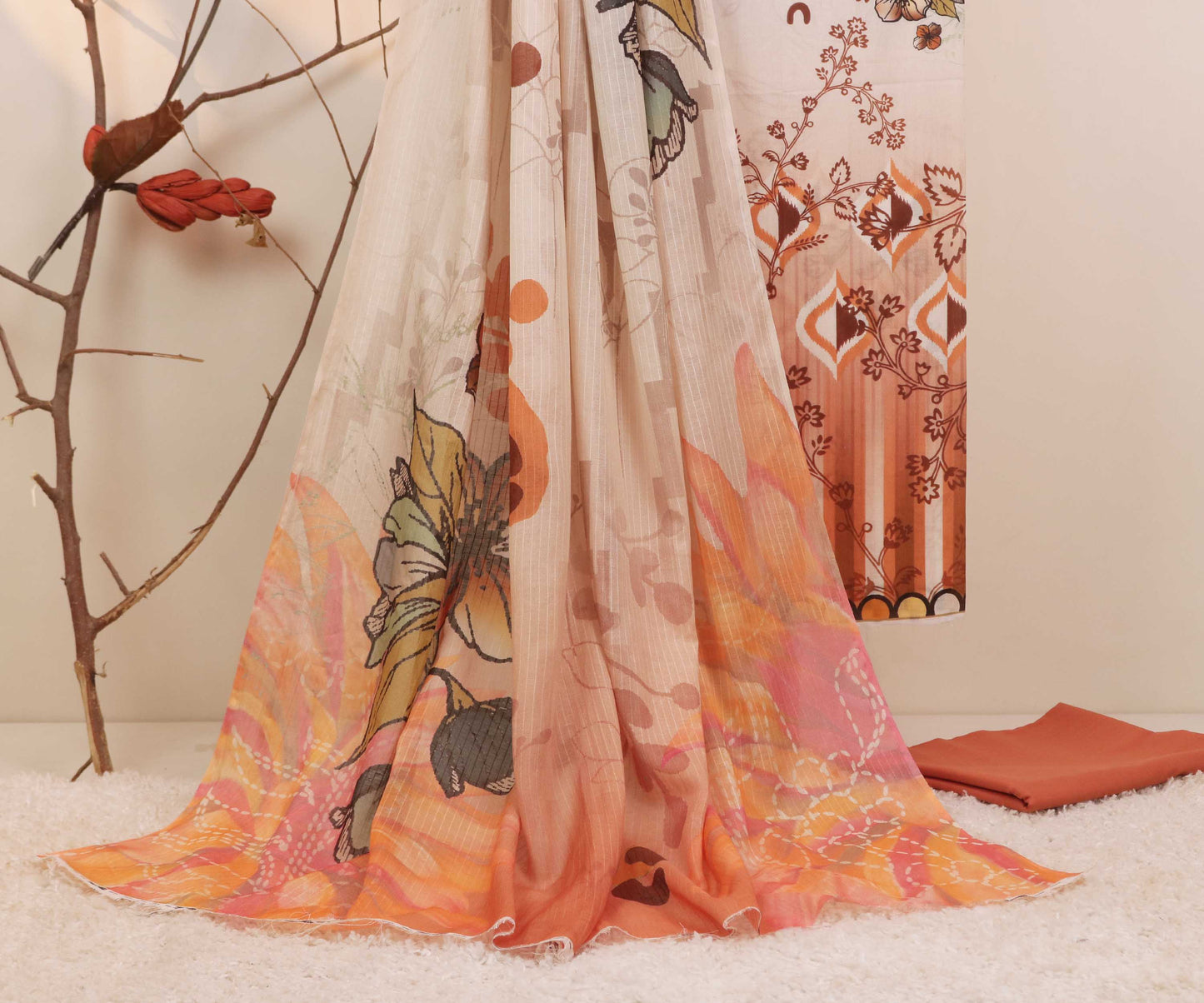 Lawn Printed Suit H25SLST91