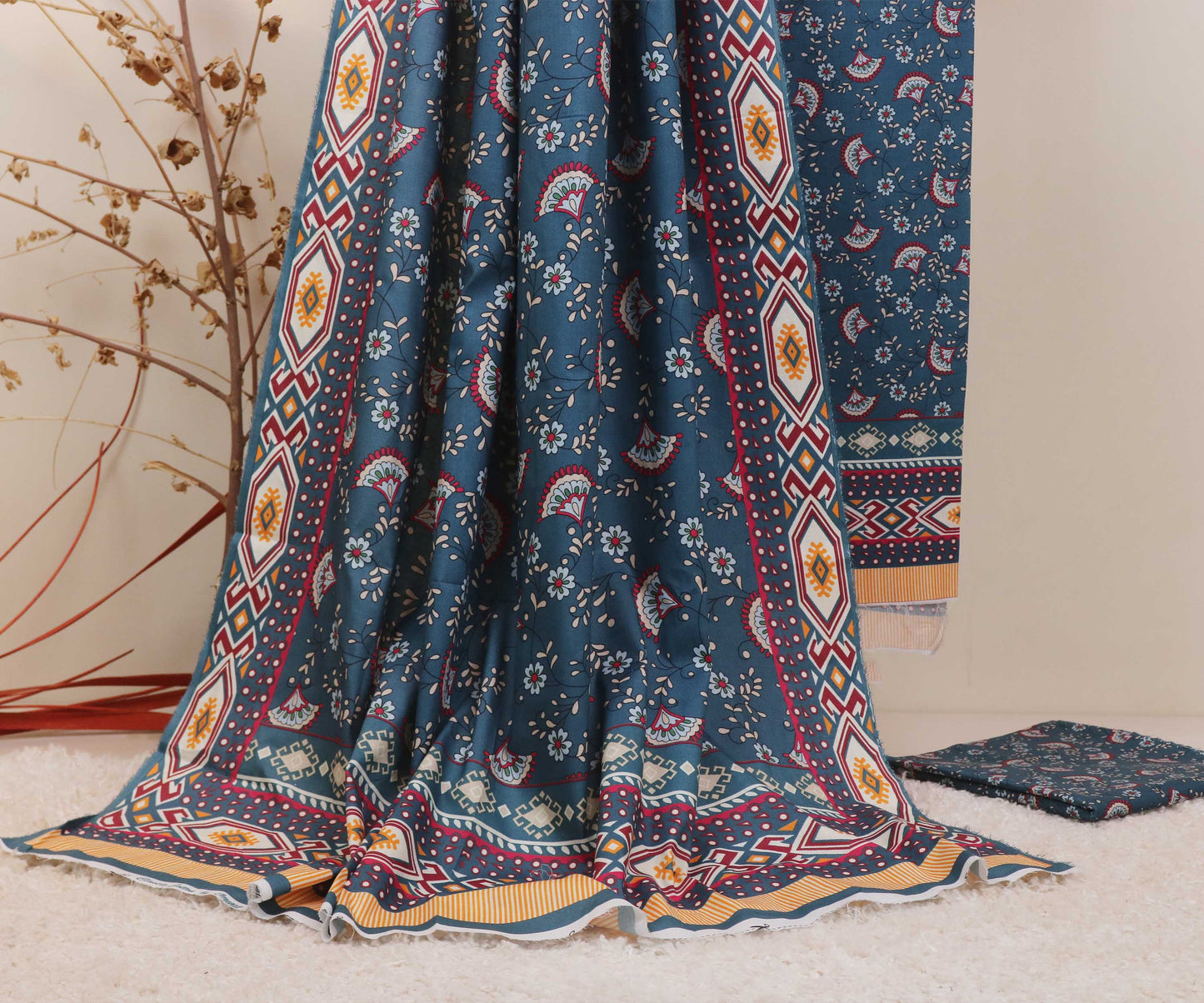 Cambric Printed Suit H25SLST77