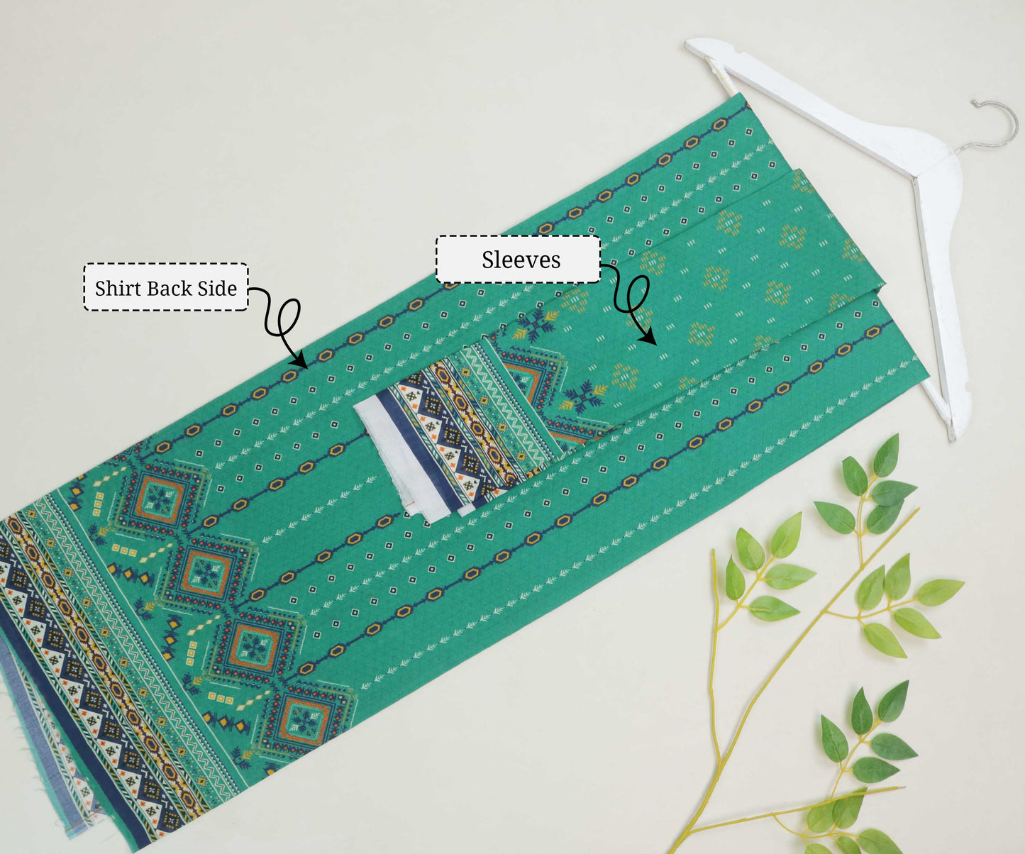 Luxury Lawn Printed Suit H25SLMJ2908