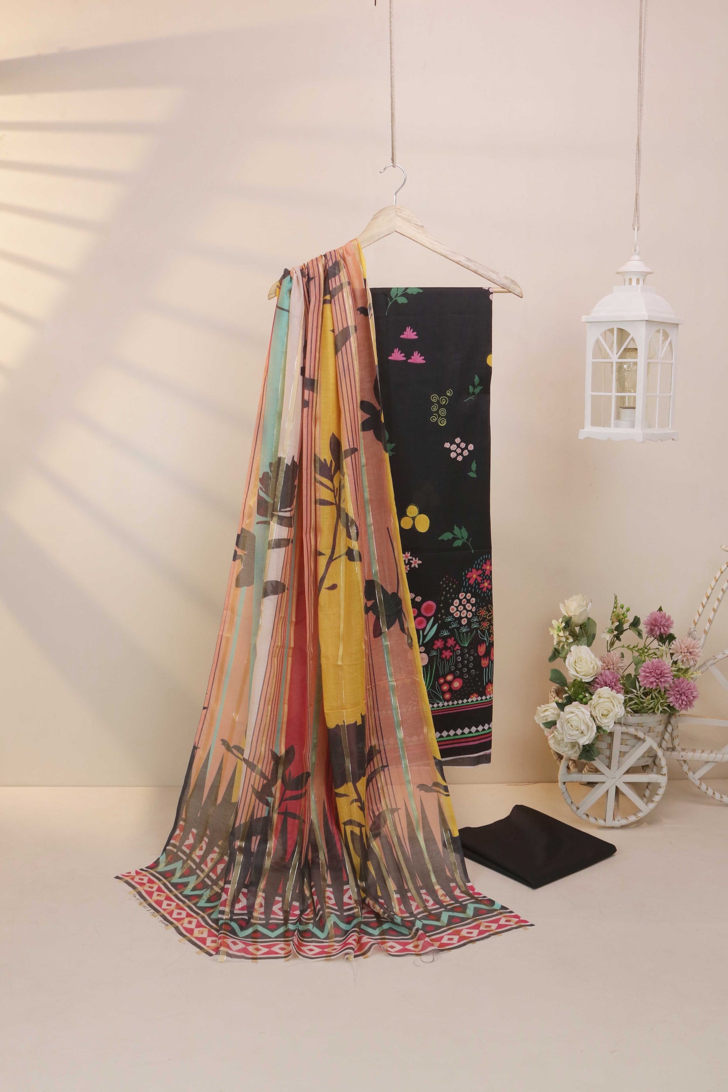 3Piece - Printed Lawn Suit POP ART H25PA46