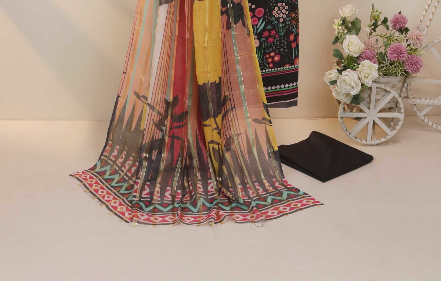 3Piece - Printed Lawn Suit POP ART H25PA46