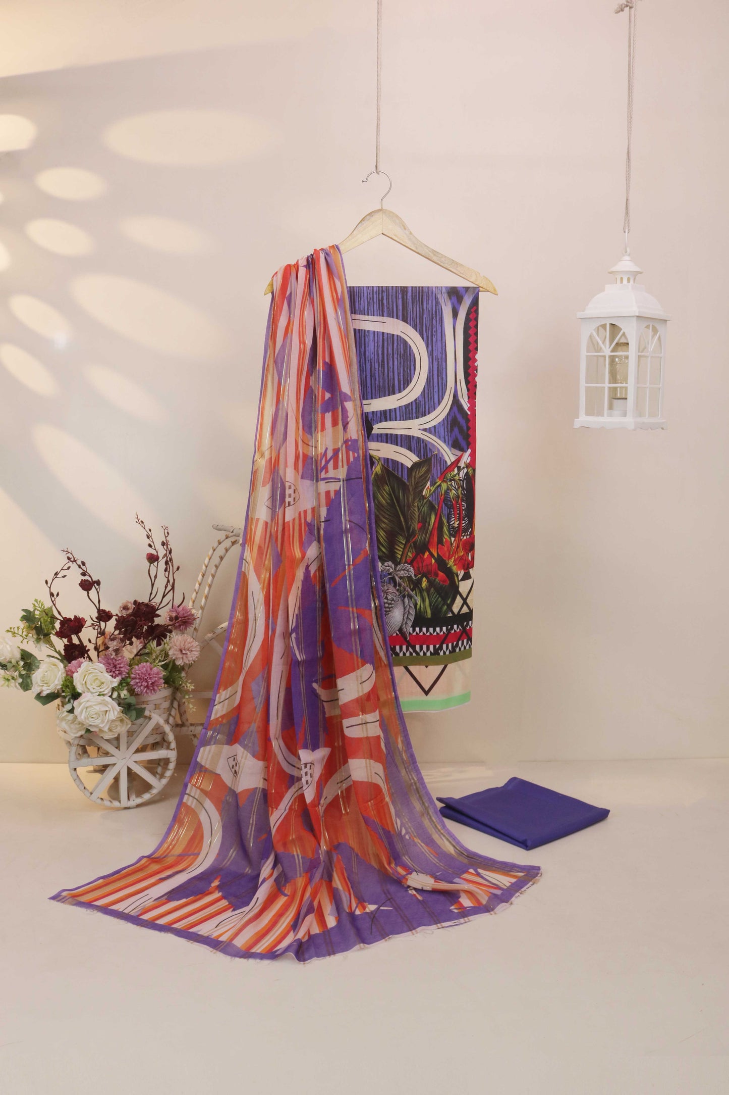 3Piece - Printed Lawn Suit POP ART H25PA1215