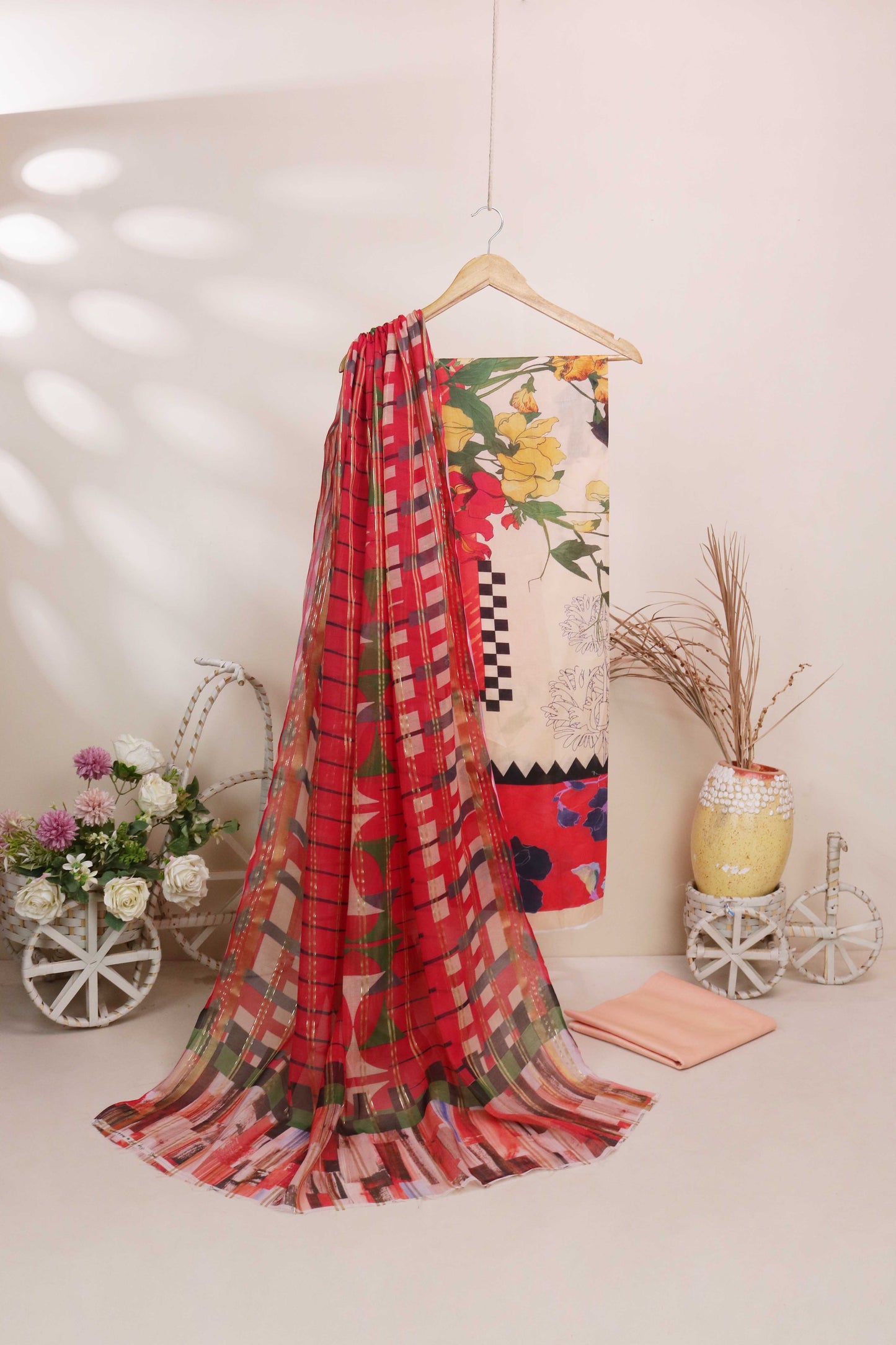 3Piece - Printed Lawn Suit POP ART GJPA2402A22