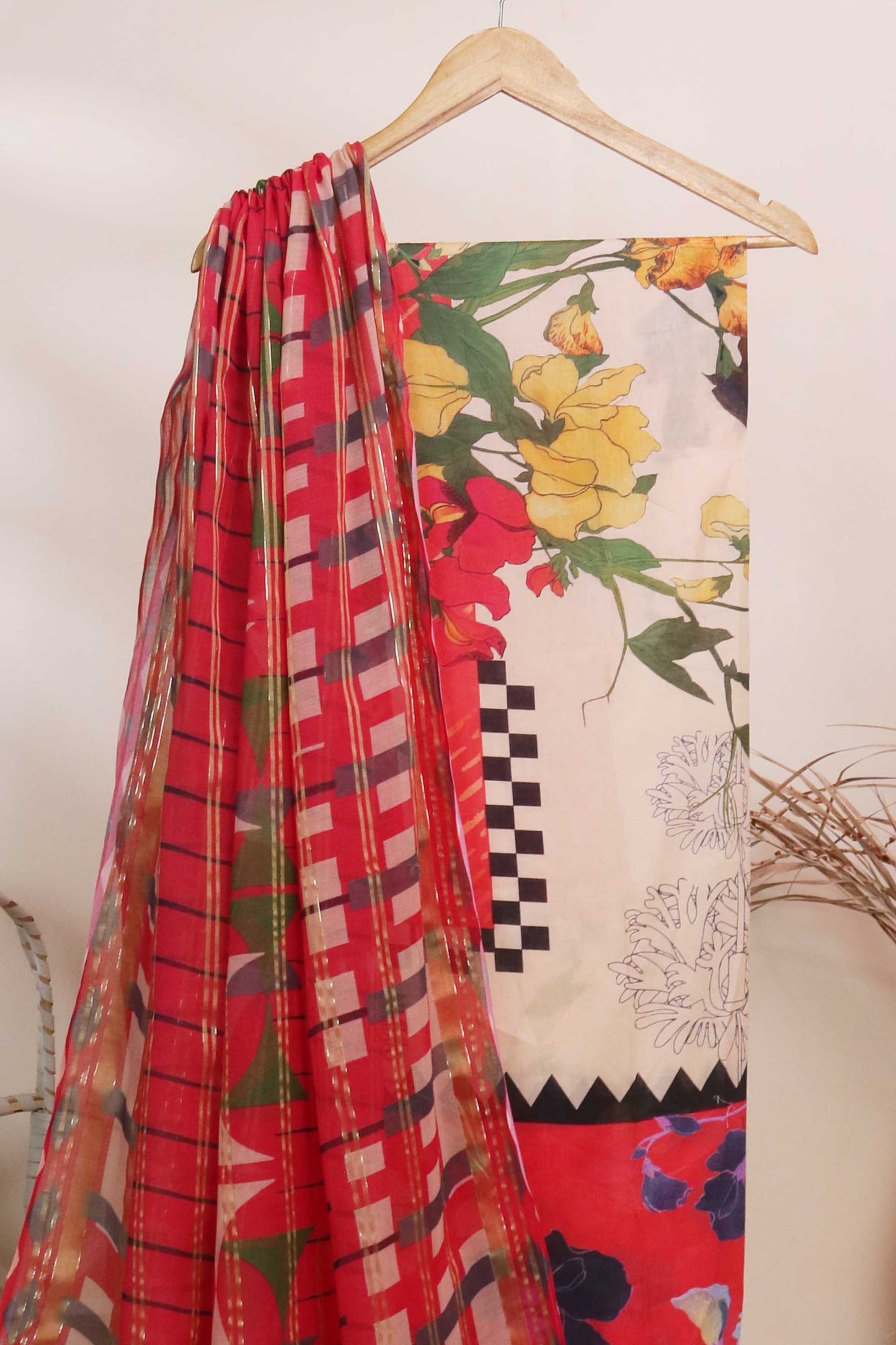 3Piece - Printed Lawn Suit POP ART GJPA2402A22