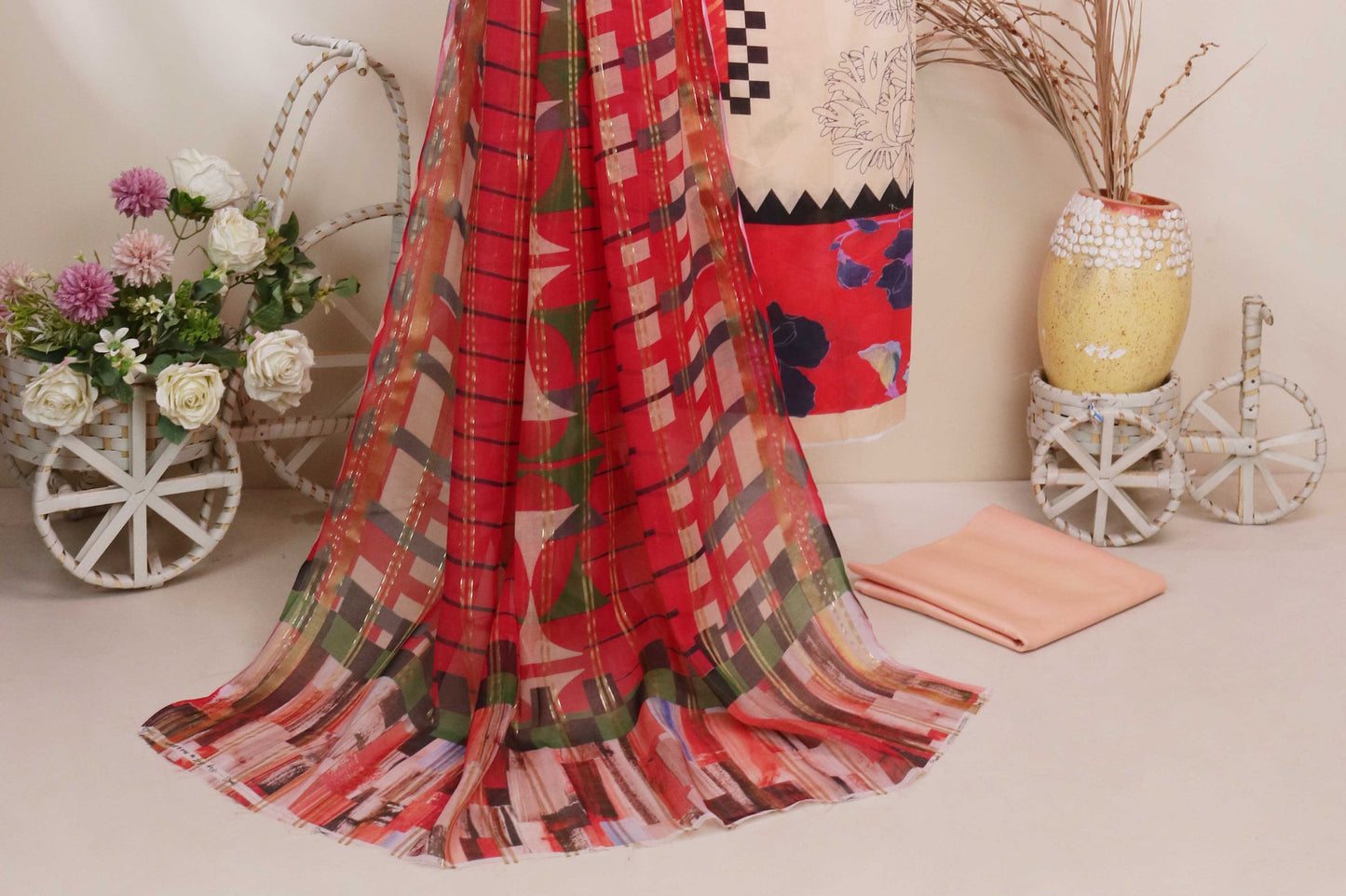 3Piece - Printed Lawn Suit POP ART GJPA2402A22
